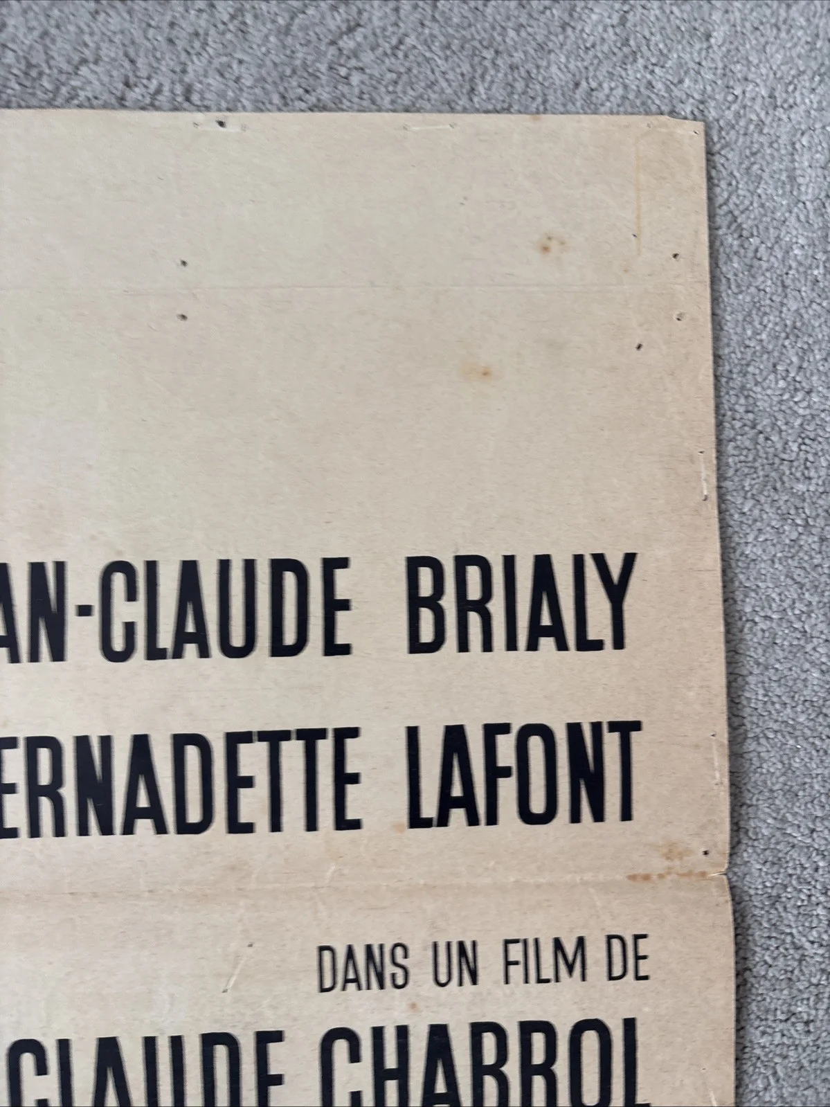 Wise Guys (1961) Original French 'Affiche' Movie Poster - Les Godelureaux, изображение 4