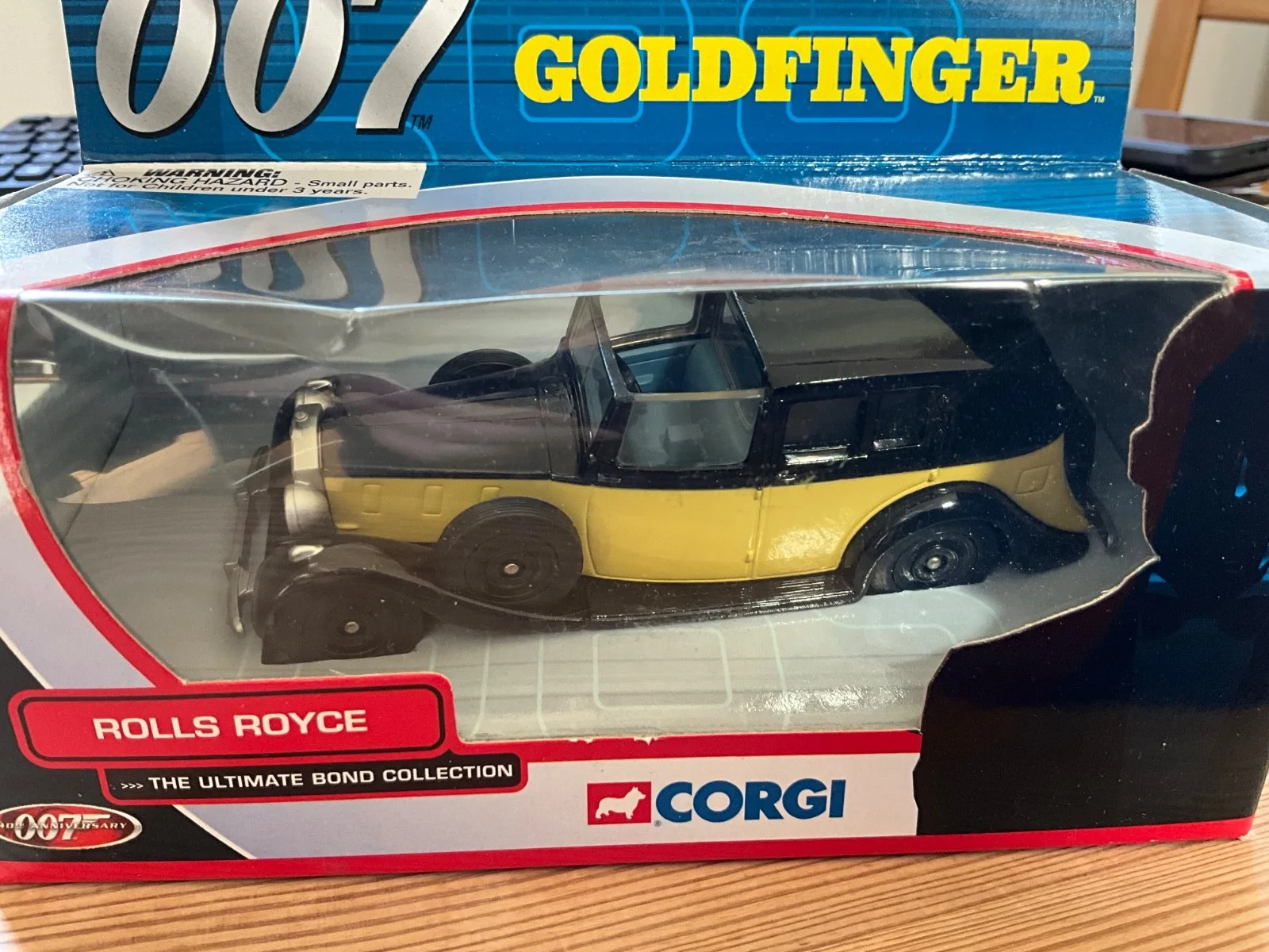 Vintage Corgi Classics James Bond Goldfinger Rolls Royce TY06801, изображение 2