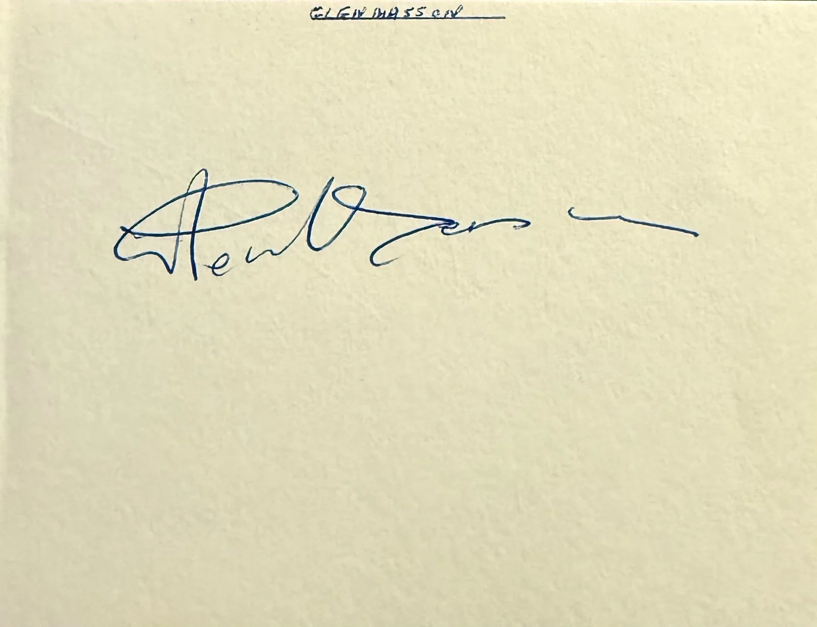 Helene Cordet, Glen Mason — HELENE CORDET & GLEN MASON Dual Signed Autograph 4x5 ALBUM PAGE The Limping Man, изображение 2