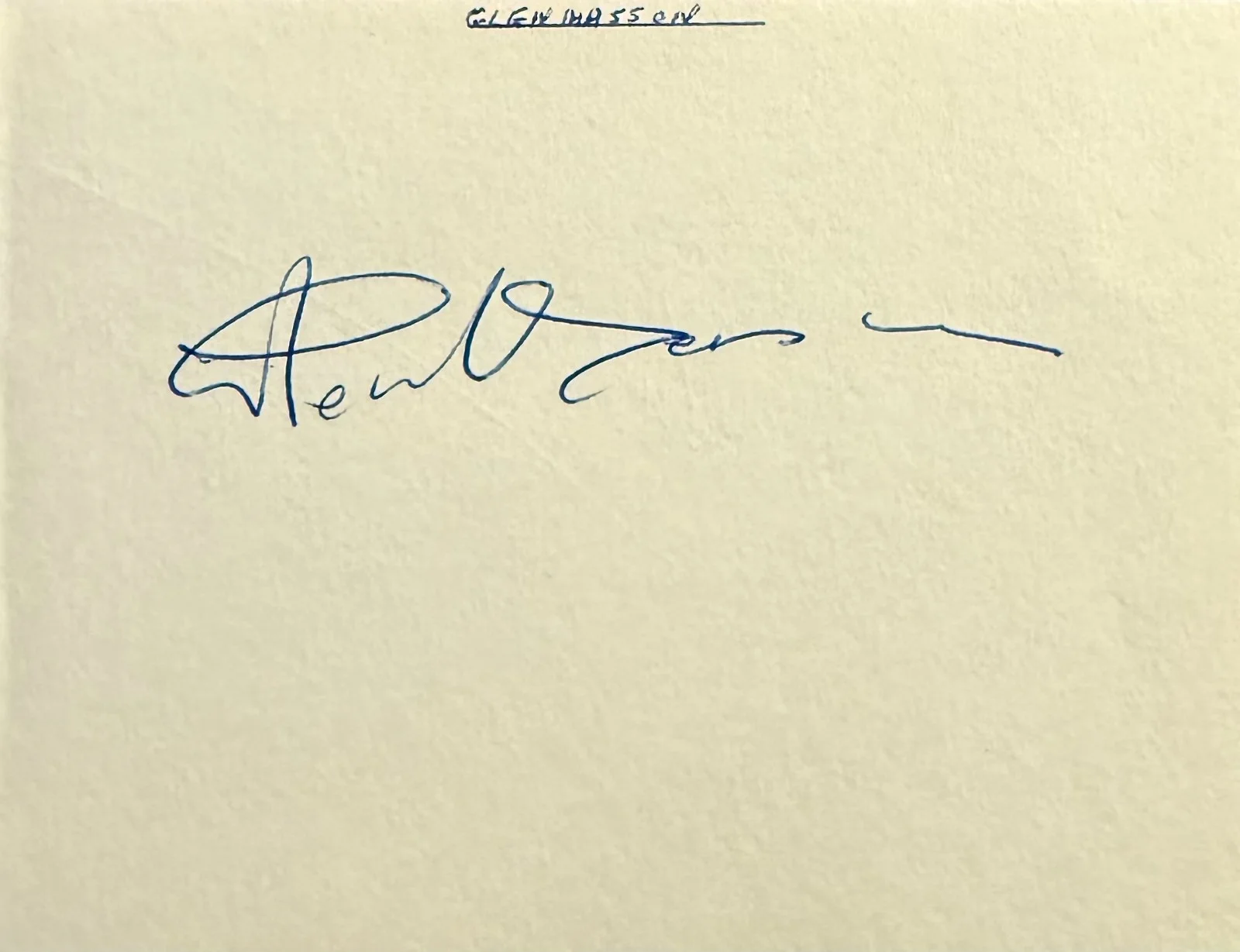 Helene Cordet, Glen Mason — HELENE CORDET & GLEN MASON Dual Signed Autograph 4x5 ALBUM PAGE The Limping Man, изображение 4