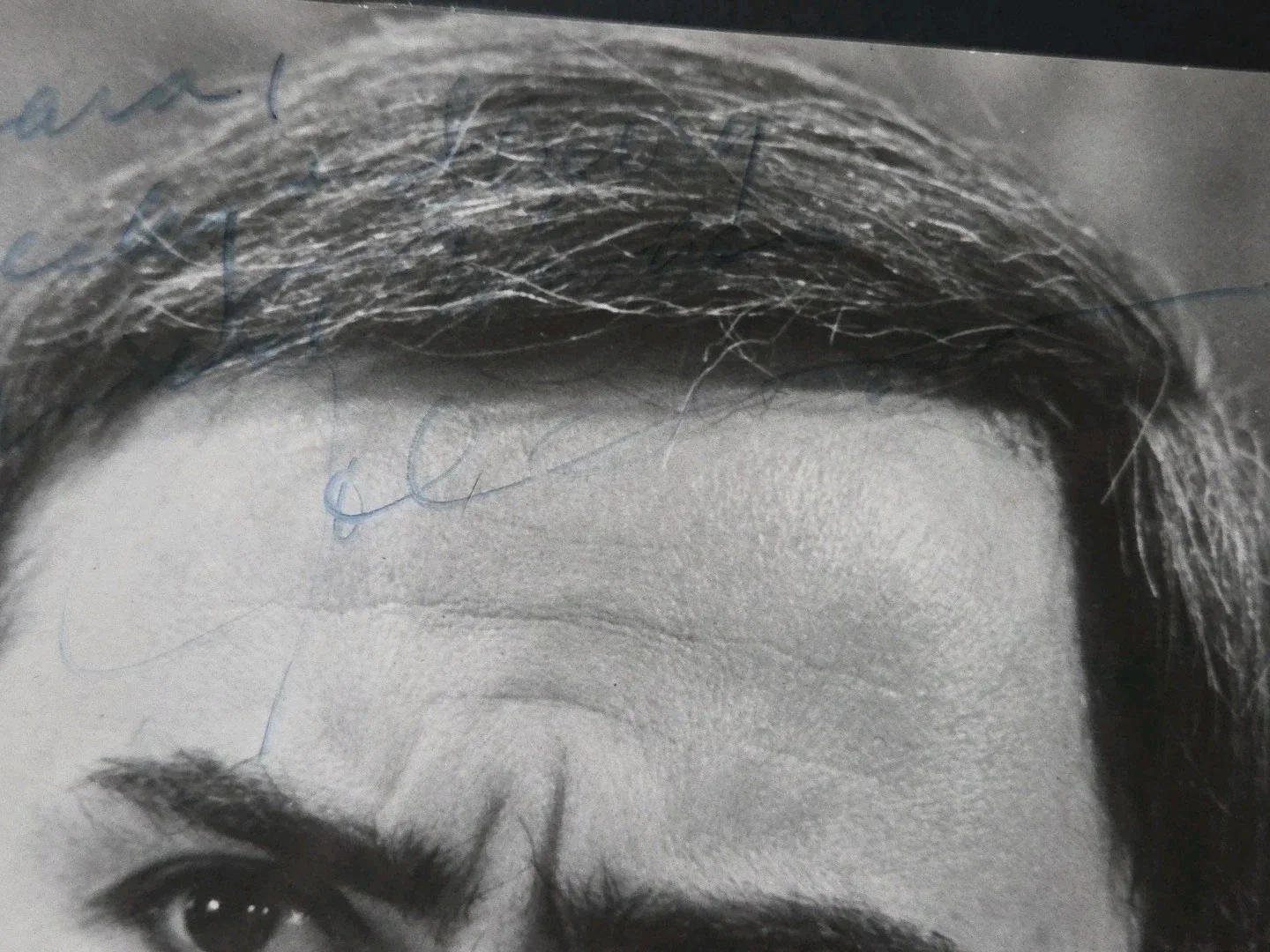 John Saxon — Vintage John Saxon Signed 7 3/8" x 9.5" Press Photo Enter the Dragon, image 3