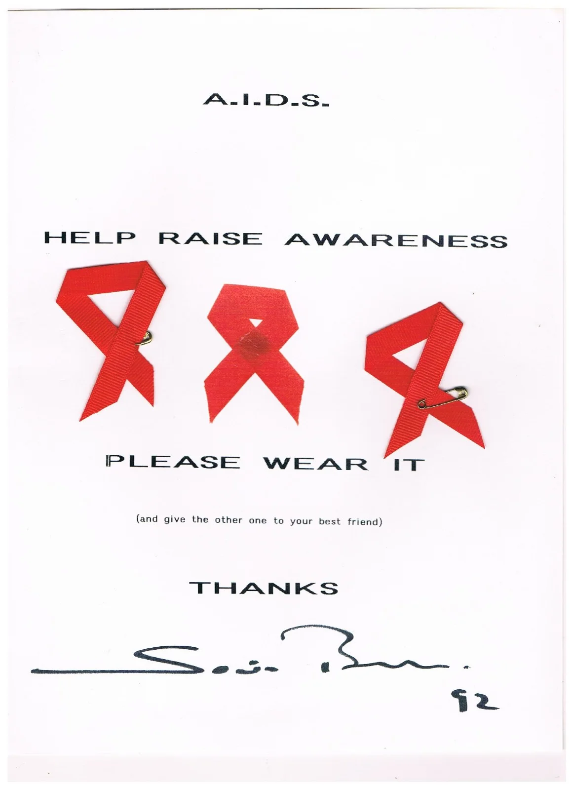 Sônia Braga 1950- genuine autograph signed 8"x12" colour copy on paper, image 2