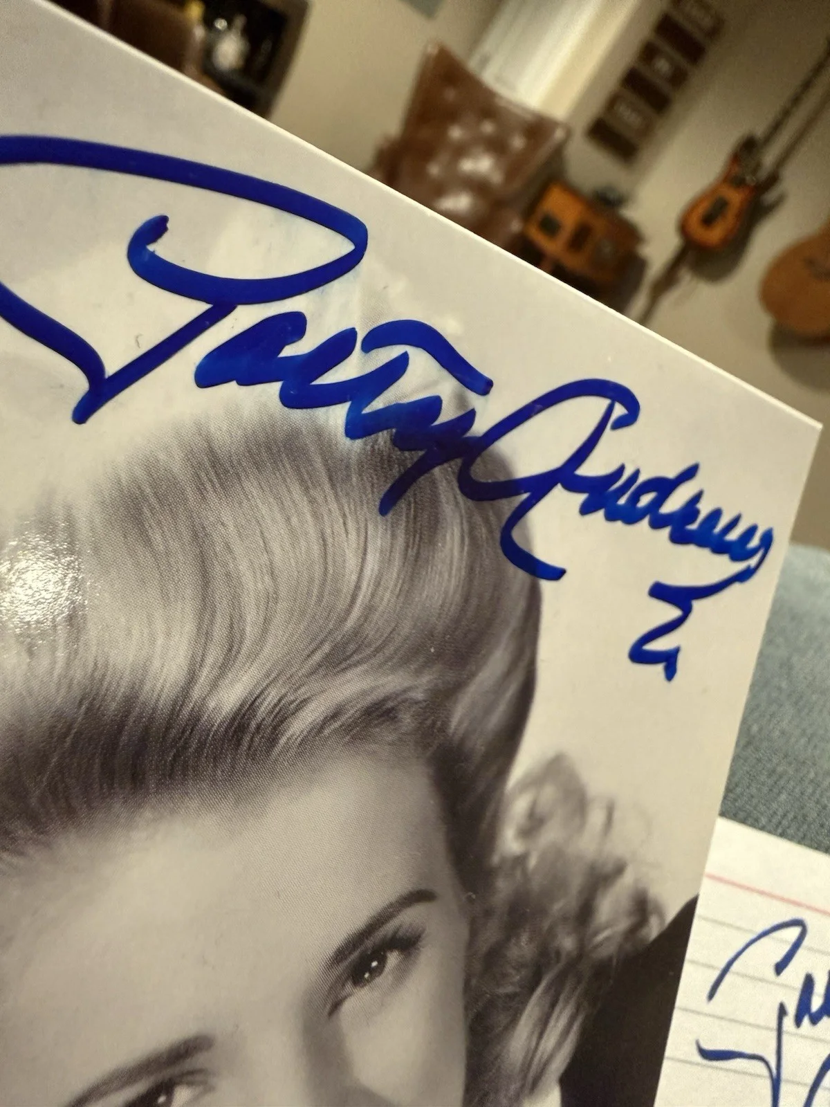 Patty Andrews Autographed Photo & Index Card – Signed Lot – Andrews Sisters –TTM, изображение 2