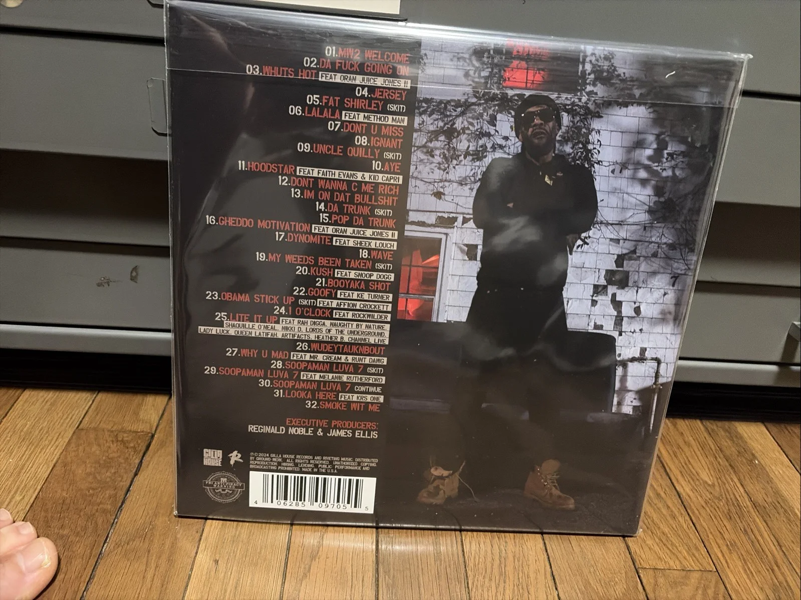 REDMAN Muddy Waters Too vinyl SIGNED Cover LP Autographed WuTang🐝 New, image 4