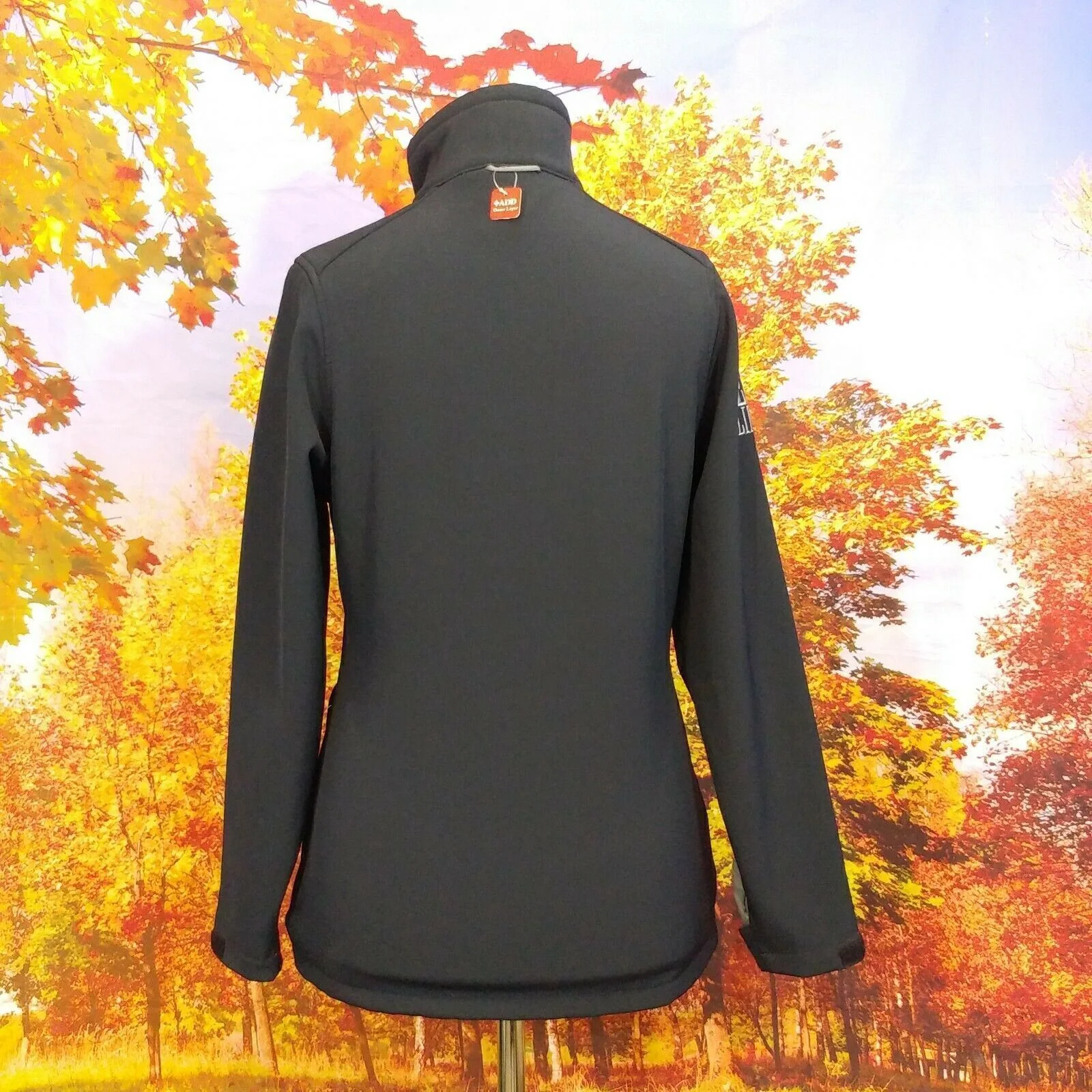 Peaky Blinders Softshell Jacket 10 crime series black Force UK women's size 10, image 2