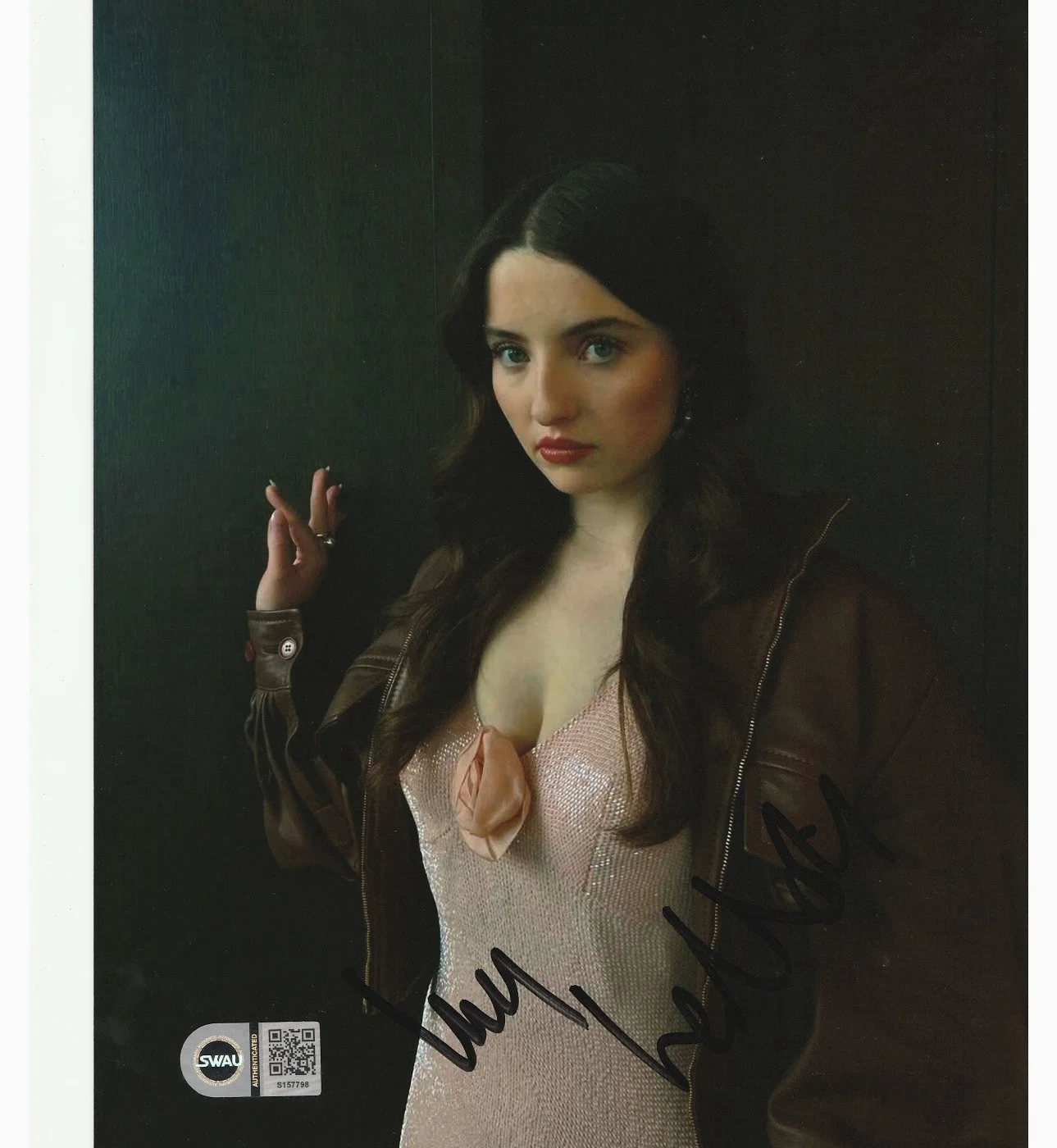 lucy halliday — Lucy Halliday "THE TESTAMENTS" Autographed 8x10 Photo SWAU COA 3