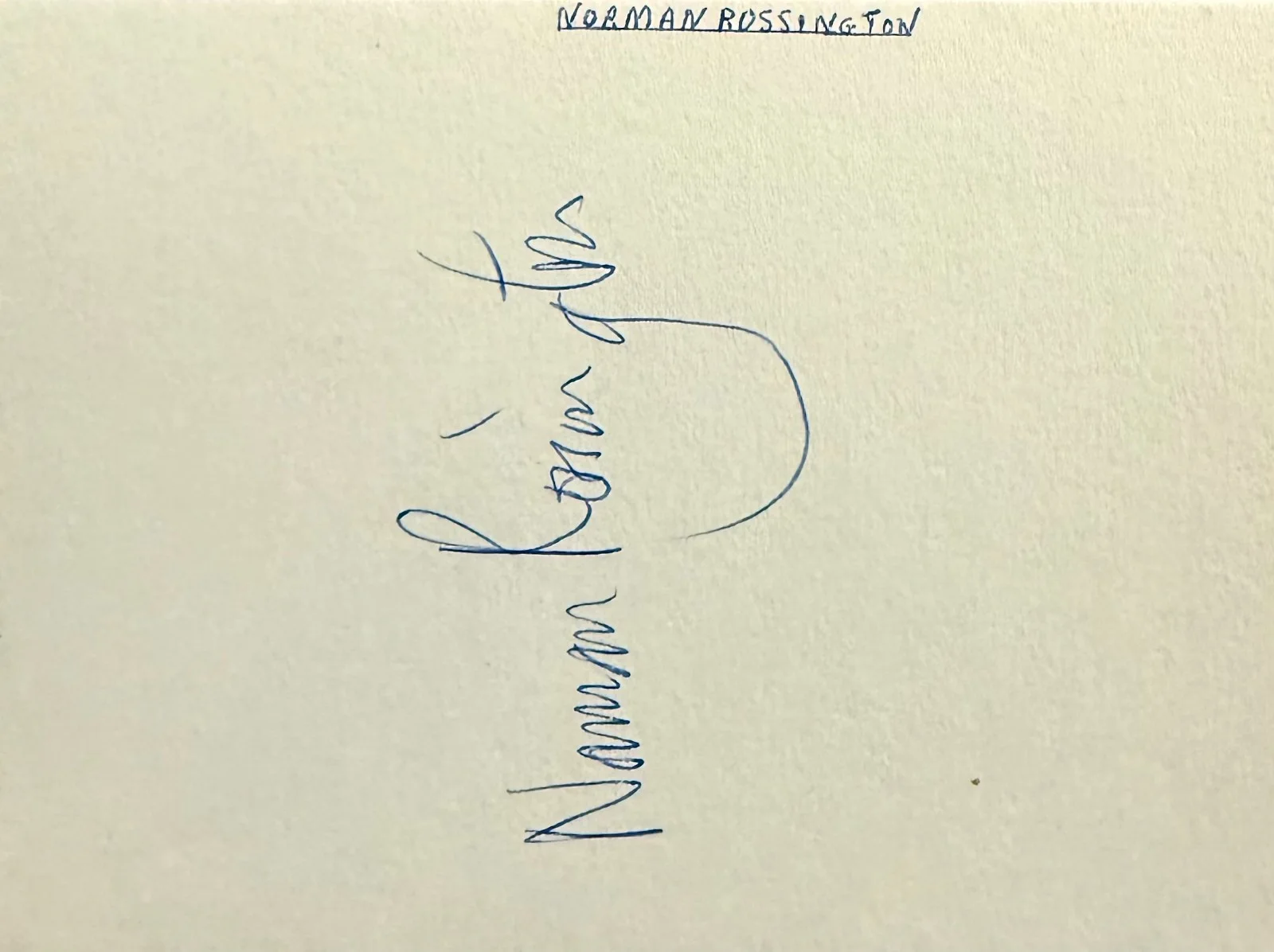 Dave Ling, Norman Rossington — DAVE KING & NORMAN ROSSINGTON Dual Signed Autographed 4"x 5" ALBUM PAGE CARRY ON, изображение 4