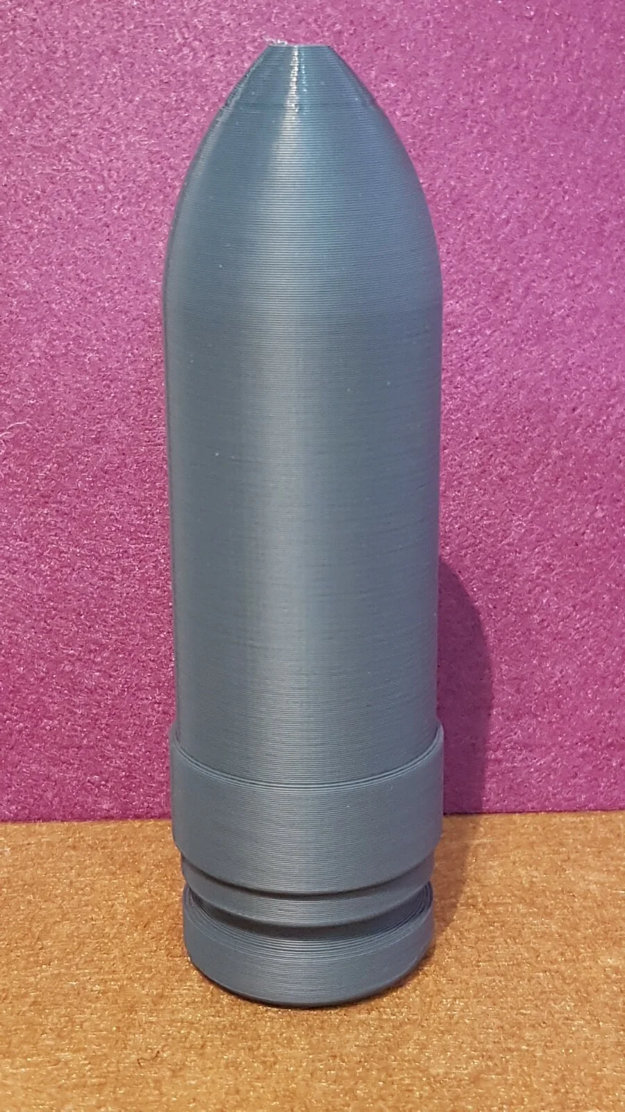3x Replica 2 pounder tank shell. (40x304mmR) 3D Printed, image 2