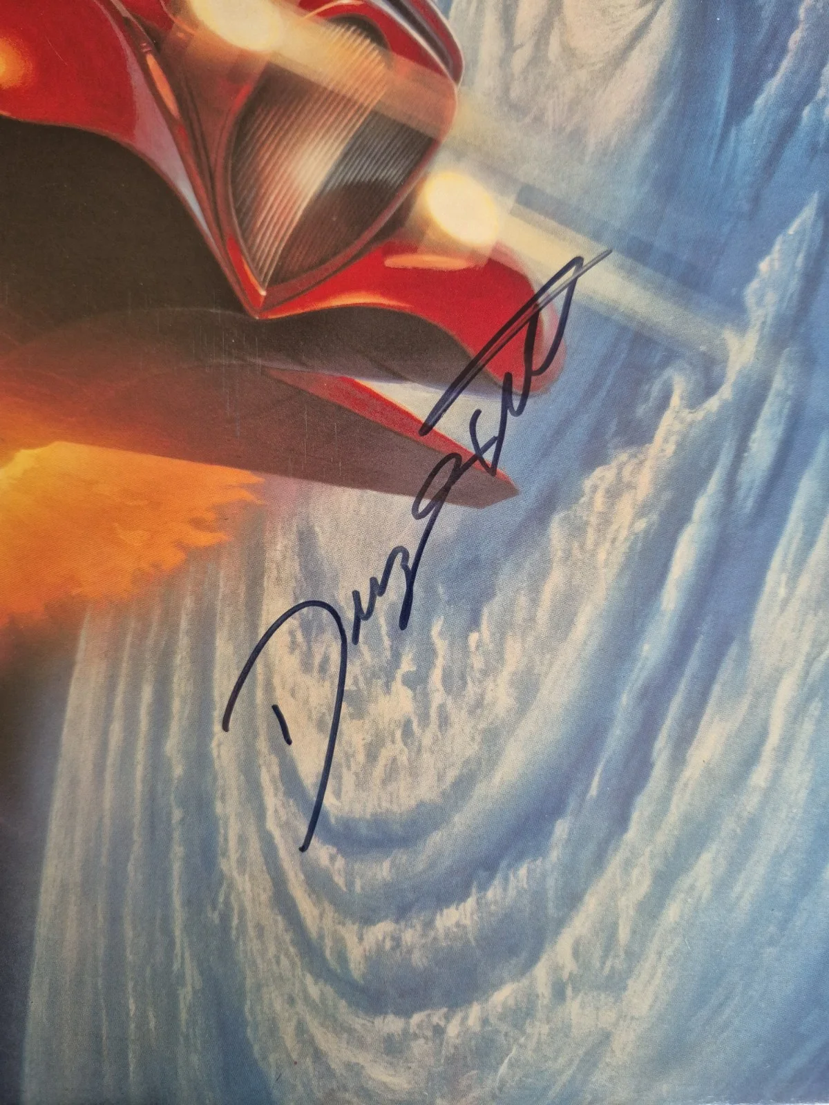 Dusty Hill Signed ZZ TOP Afterburner Album Jsa Died 2021, изображение 2
