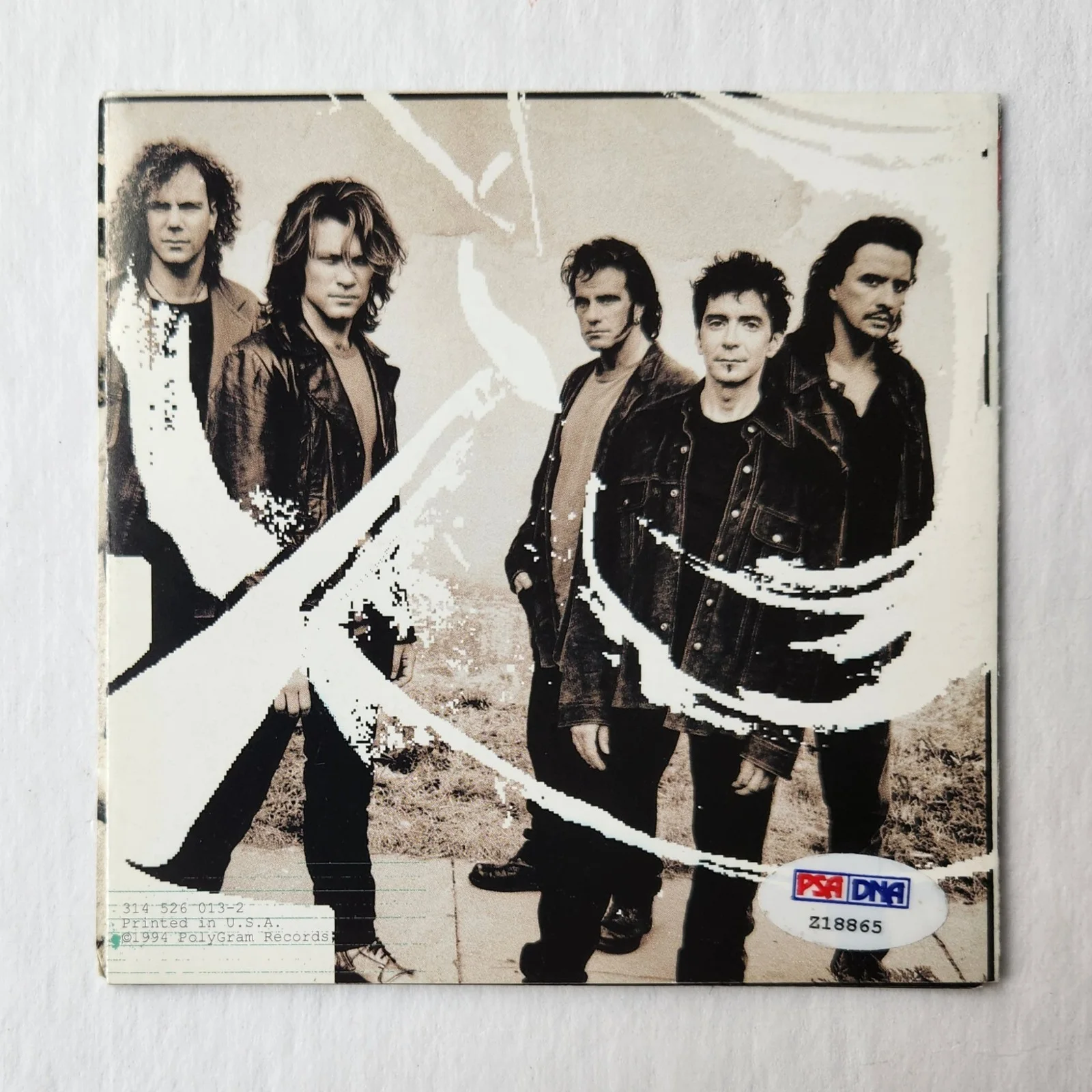 Jon Bon Jovi Signed CD Booklet PSA DNA Cross Road, image 2