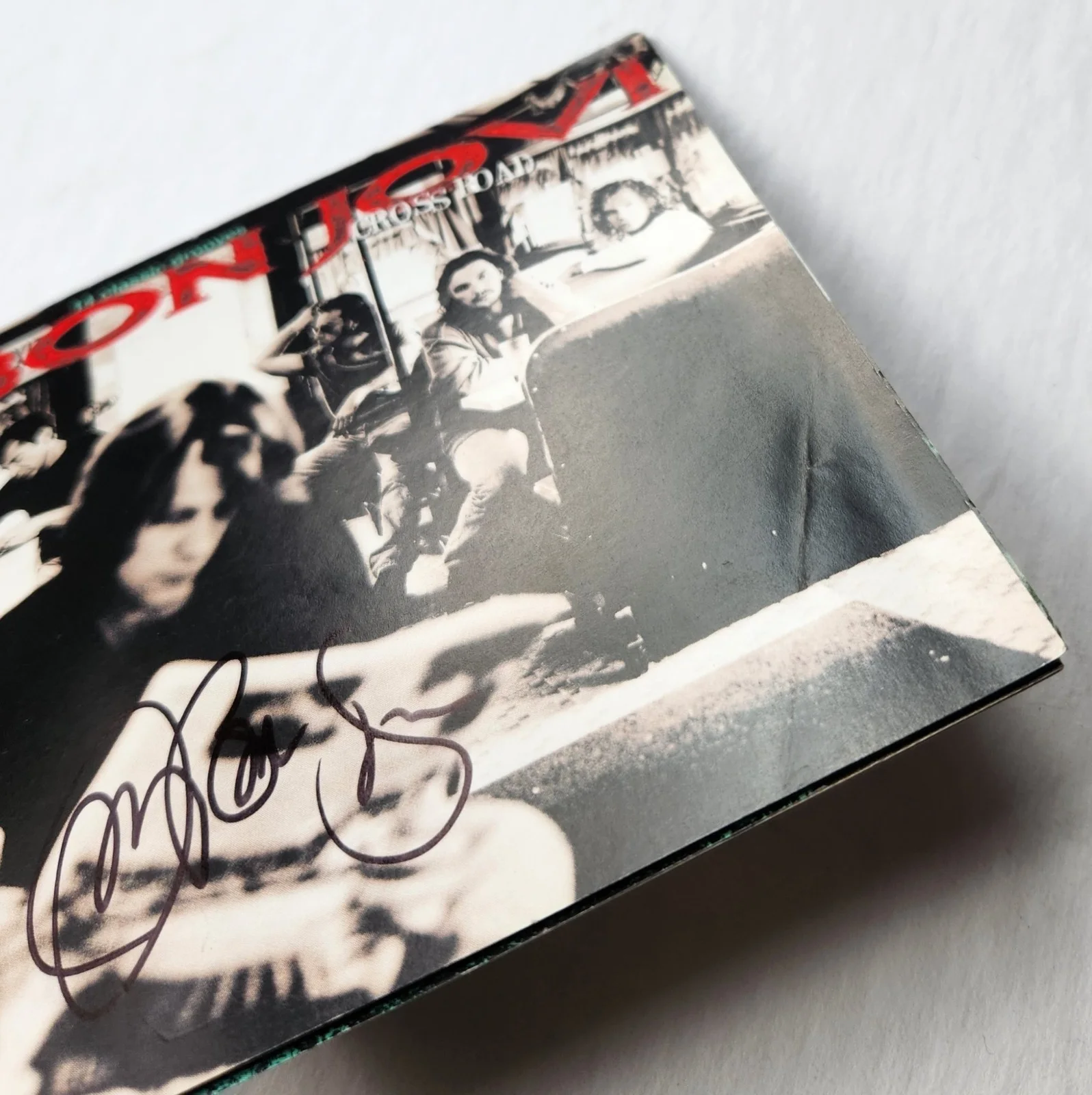 Jon Bon Jovi Signed CD Booklet PSA DNA Cross Road, image 3