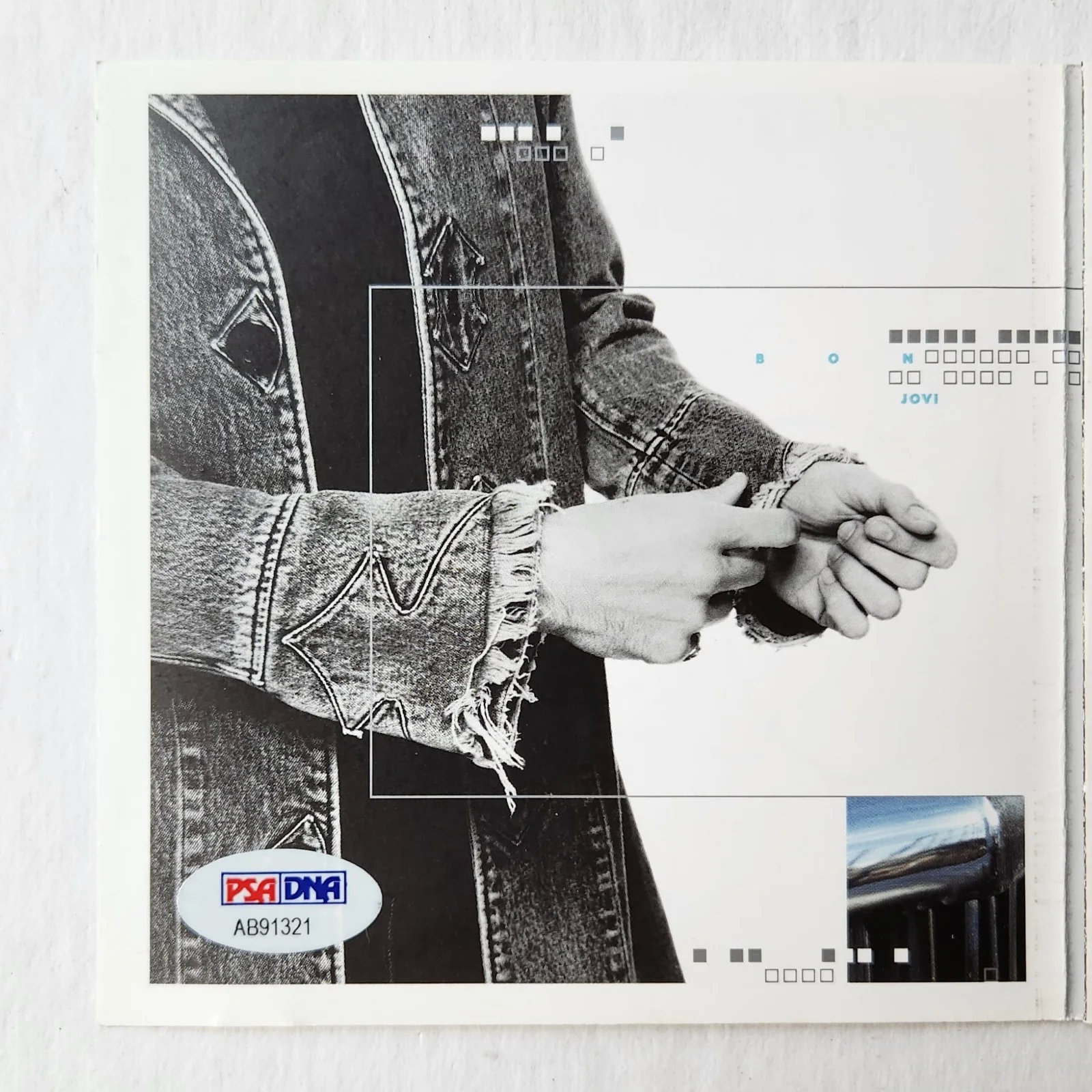 Jon Bon Jovi Signed CD Booklet PSA DNA Crush, image 2