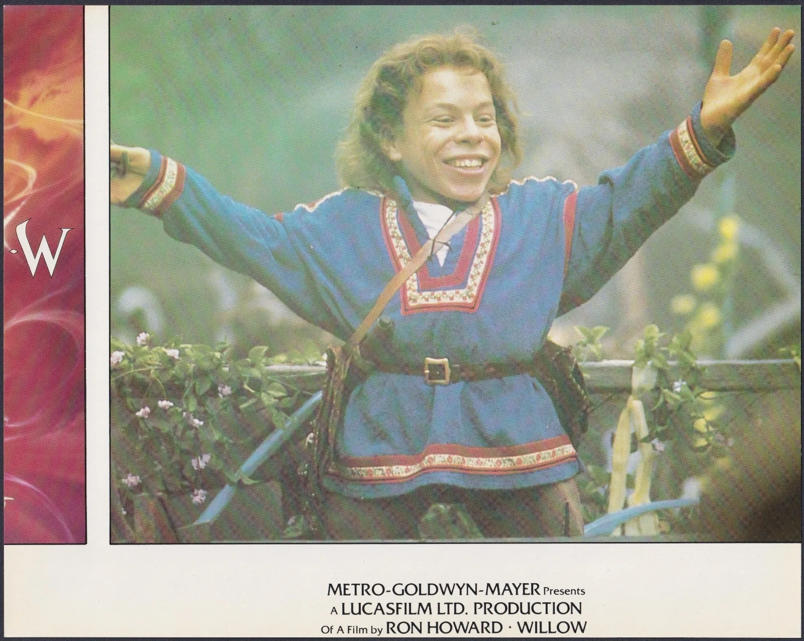 Willow 8x Original UK FOH Lobby Cards Warwick Davis Val Kilmer Ron Howard 1988, изображение 2