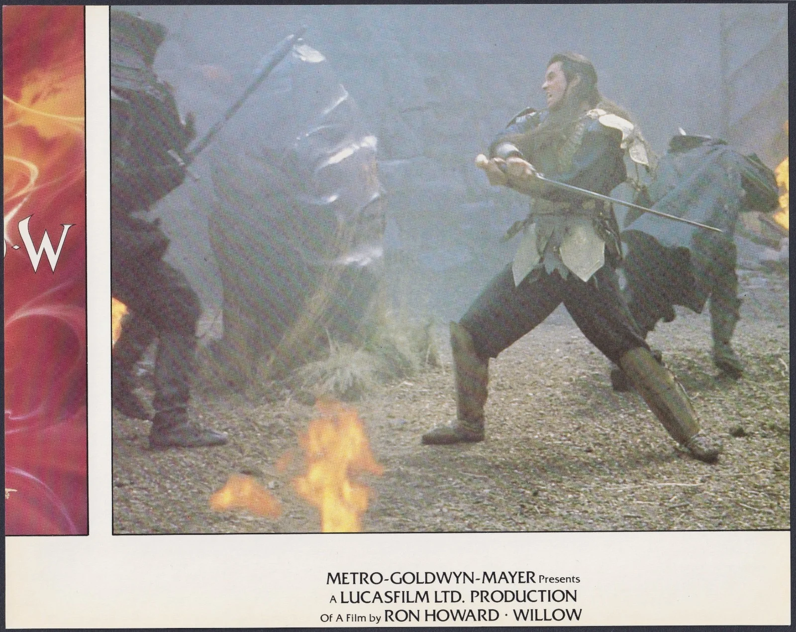 Willow 8x Original UK FOH Lobby Cards Warwick Davis Val Kilmer Ron Howard 1988, изображение 4