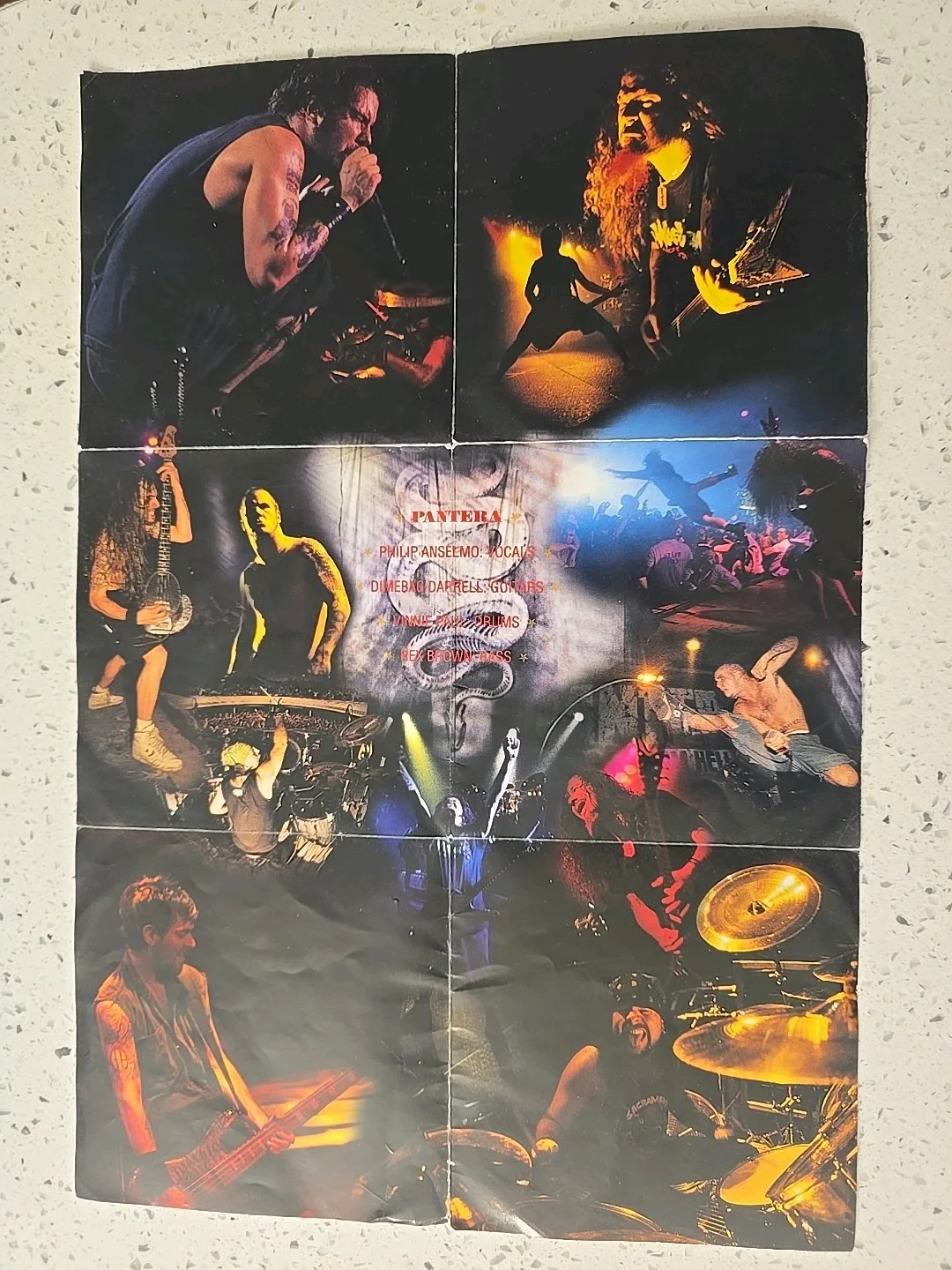 Pantera CD Booklet Only Vulgar Display Of Power & official live 101 Proof No Cds, изображение 3