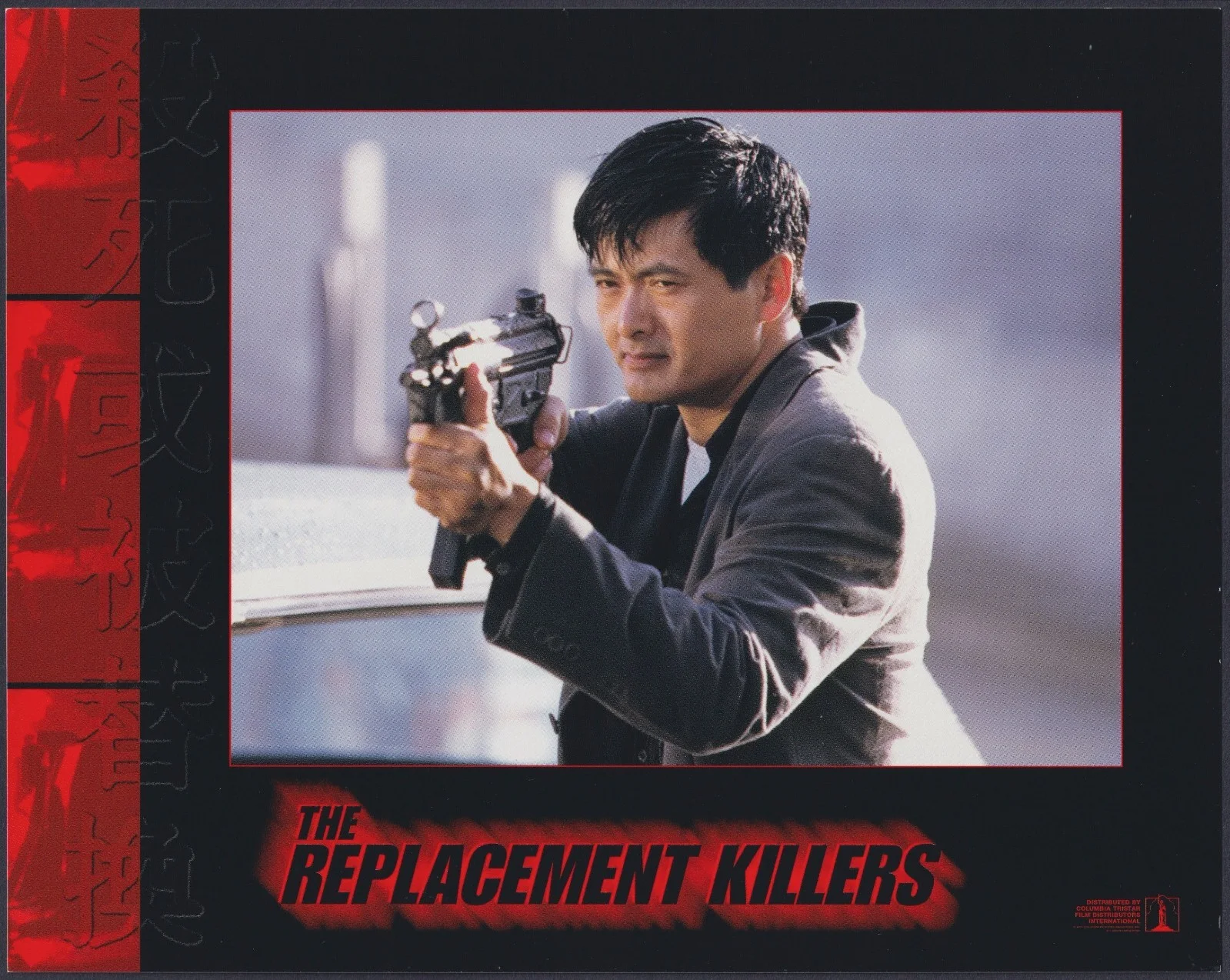 Replacement Killers 8x Original UK FOH Lobby Cards Chow Yun Fat Mira Sorvino '98, изображение 2