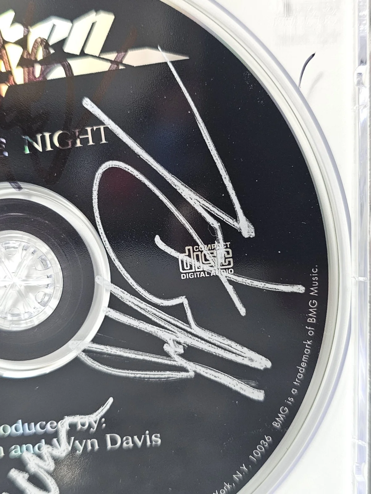 Dokken Band Signed Autographed "One Live Night" CD Cover + Disc, image 4