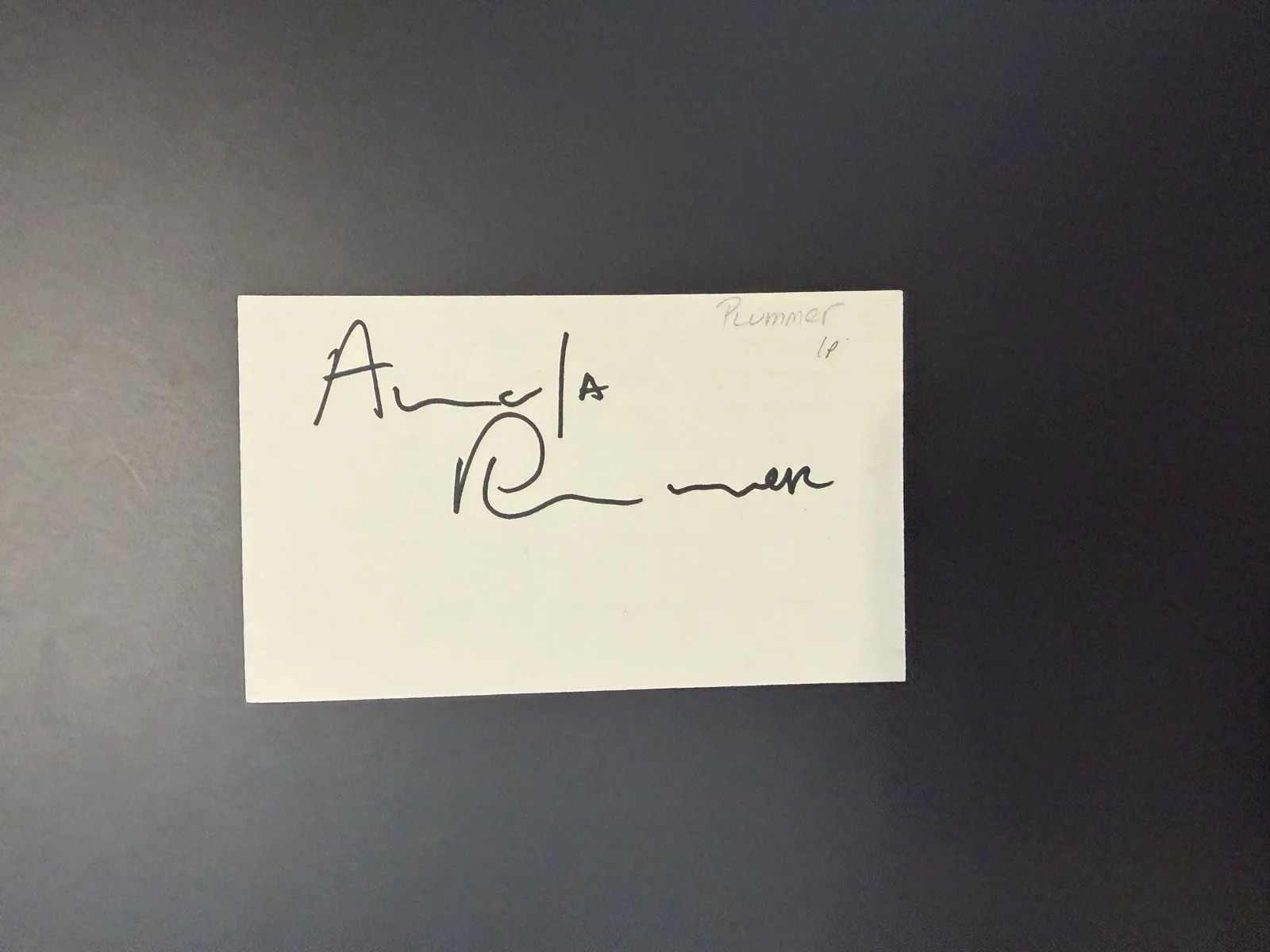 Amanda Plummer — Amanda Plummer Signed Autograph - Pulp Fiction Fisher King Hunger Games