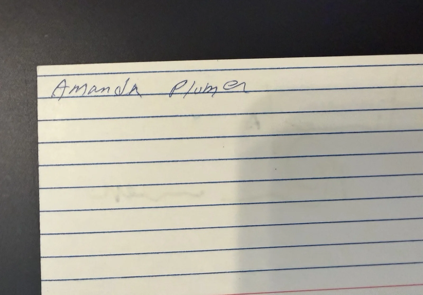 Amanda Plummer — Amanda Plummer Signed Autograph - Pulp Fiction Fisher King Hunger Games, изображение 2