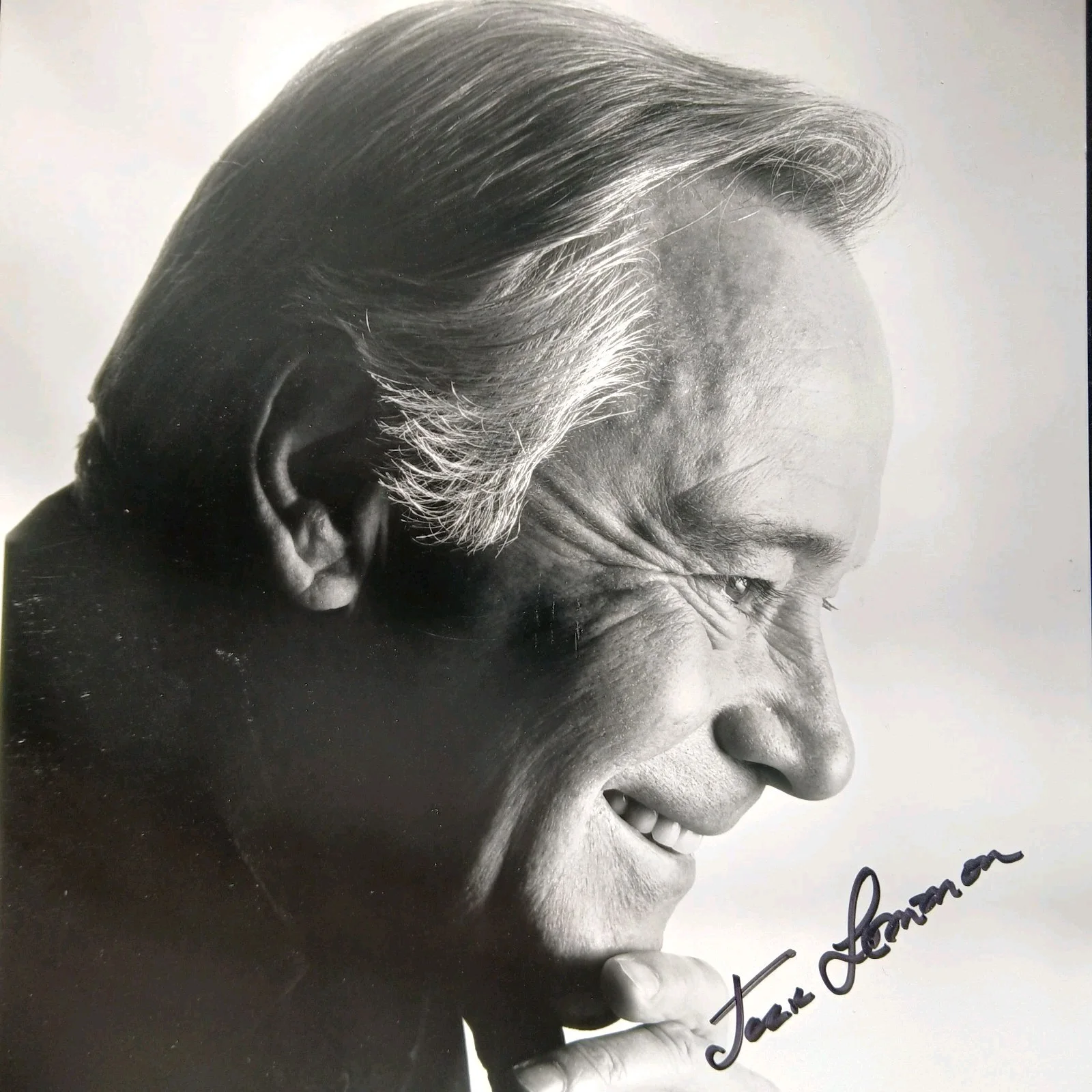 Jack Lemmon — jack lemmon signed 8x10 photo some like it hot glengarry glen ross actor, изображение 3