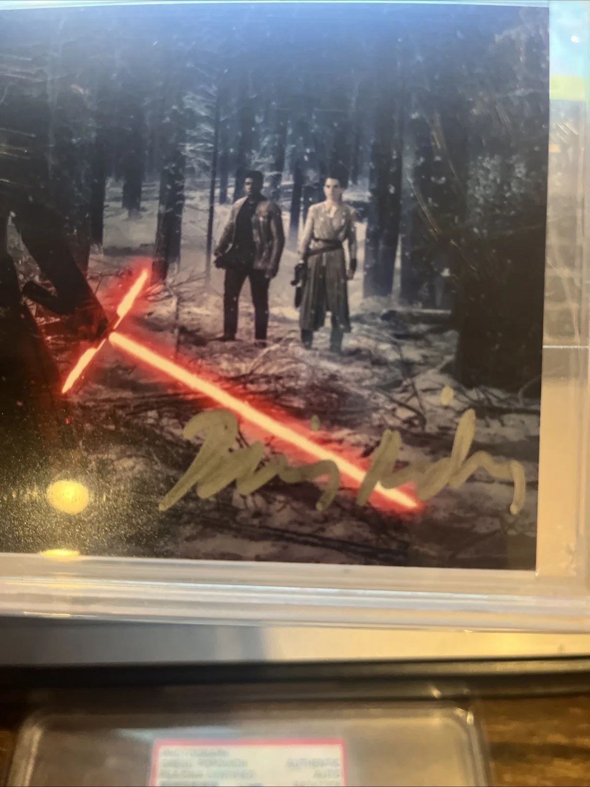 Daisy Ridley Hand Signed Photograph PSA 10 Auto COA Star Wars, image 2