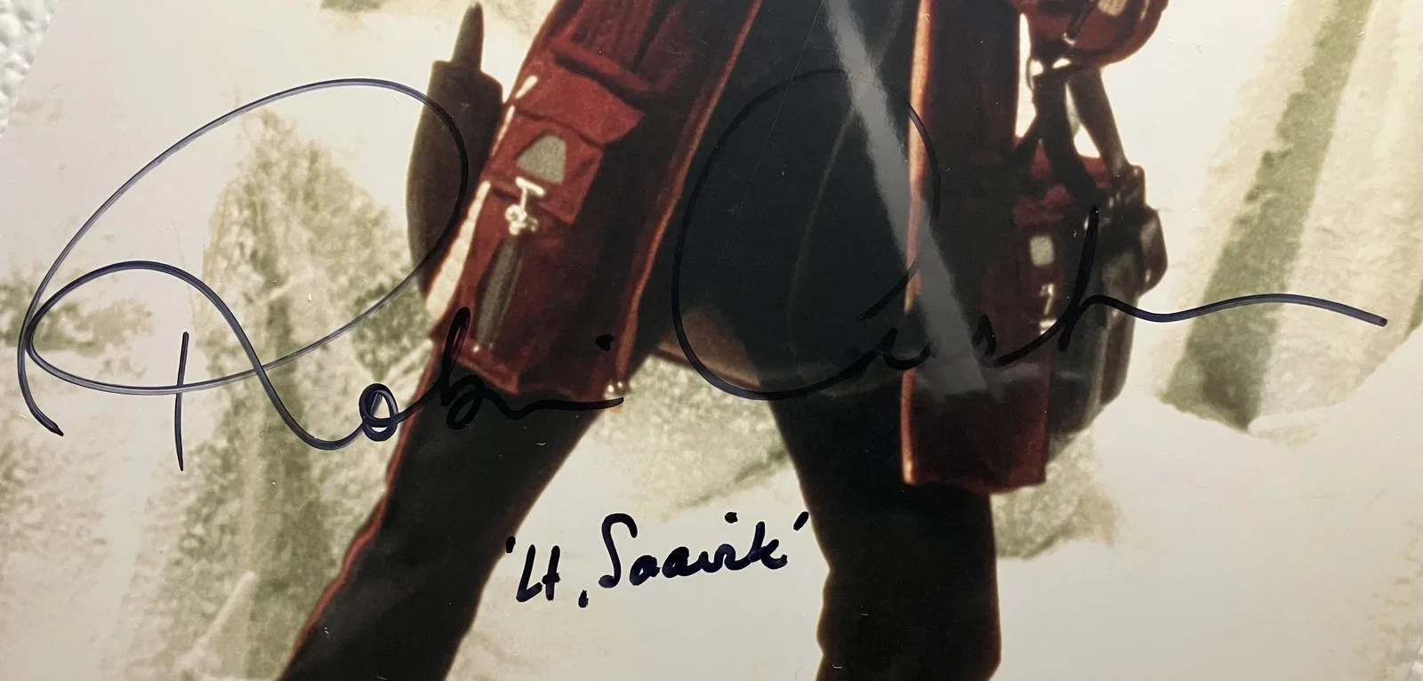 Robin Curtis — Autographed 8x10 Photo - Robin Curtis as Lt Saavik in Star Trek III, image 2