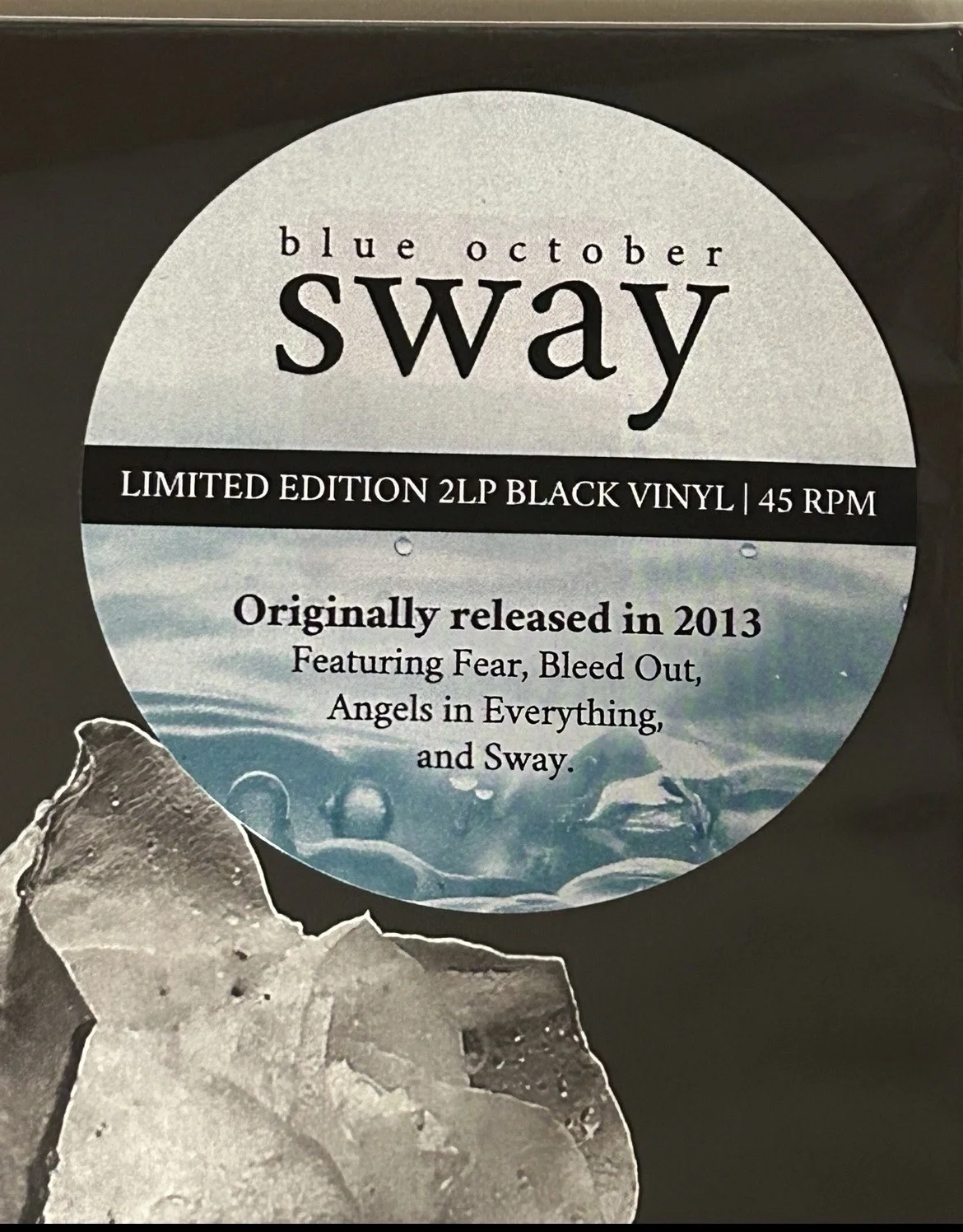 BLUE OCTOBER AUTOGRAPHED SIGNED SWAY LP VINYL ALBUM W/ JSA COA # CM86209, image 4