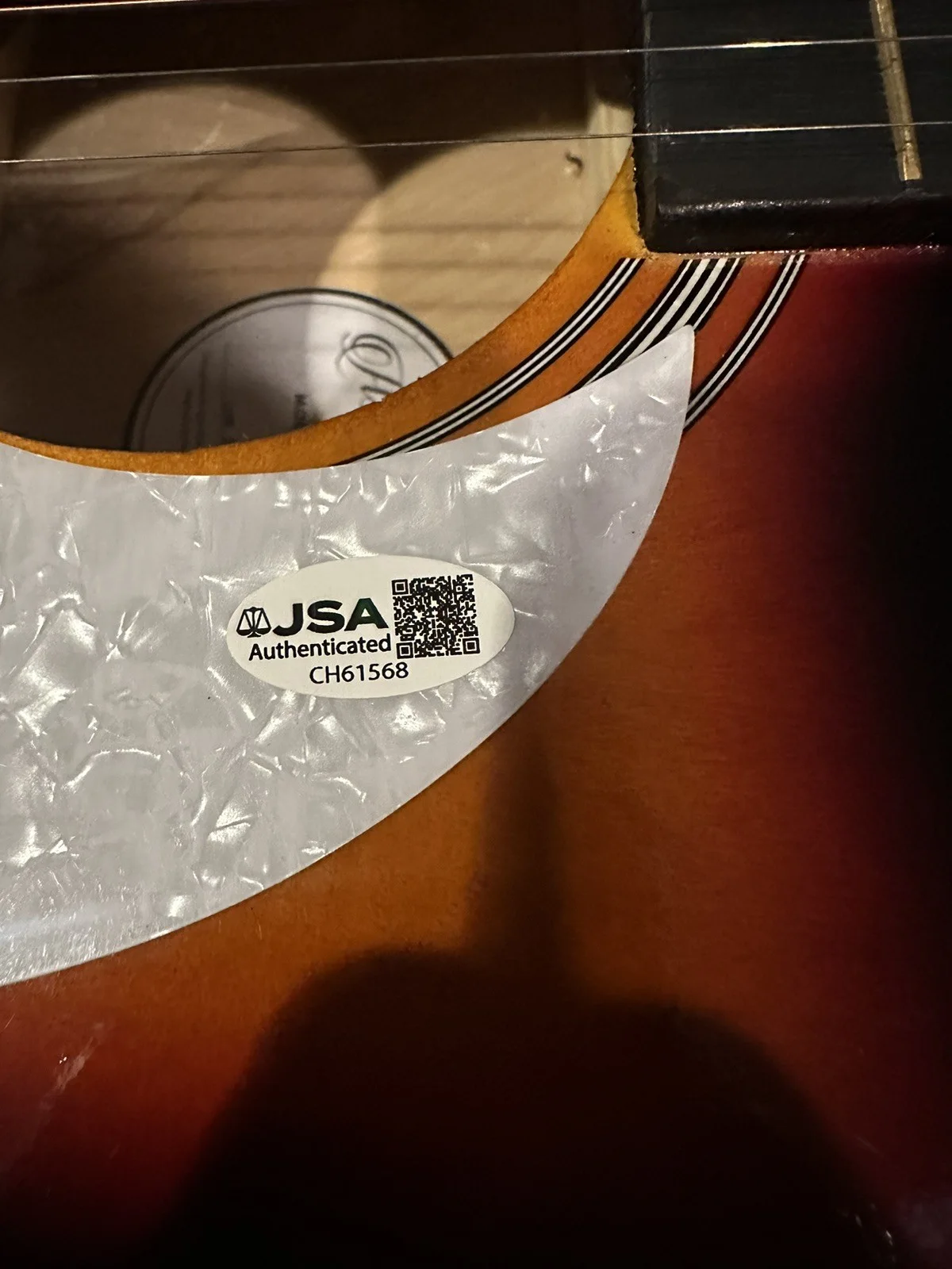 BRANDON FLOWERS SIGNED F/S ACOUSTIC GUITAR AUTOGRAPHED JSA COA THE KILLERS, изображение 2