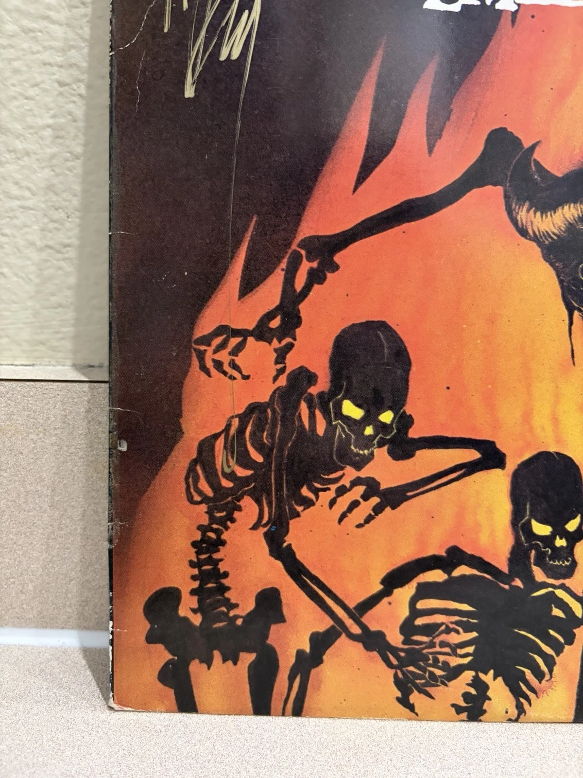 Samhain November Coming Fire 1986 First Pressing Signed By Glenn And Steve, изображение 4