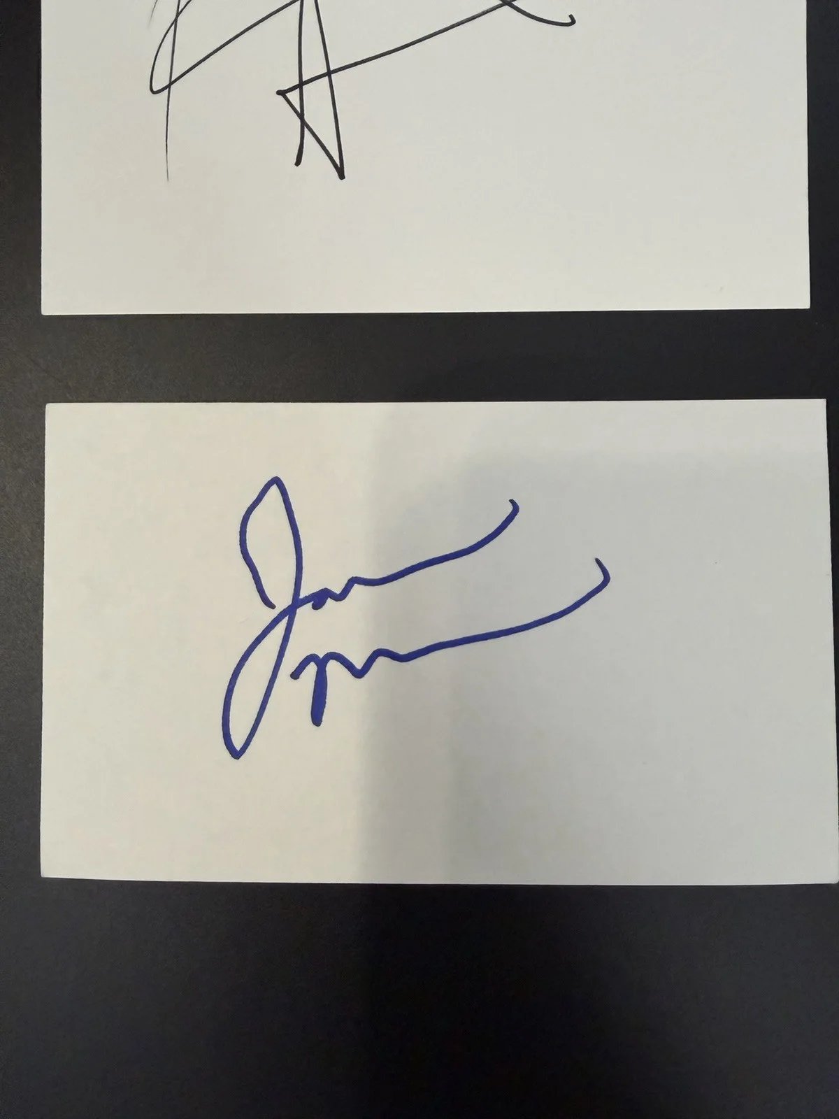 Kevin Smith & Jason Mewes Signed Autograph Index Cards Jay Silent Bob, изображение 2