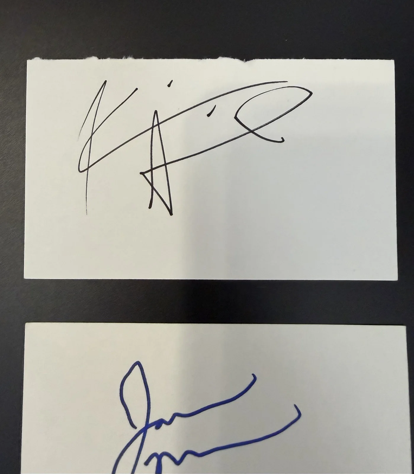 Kevin Smith & Jason Mewes Signed Autograph Index Cards Jay Silent Bob, изображение 3