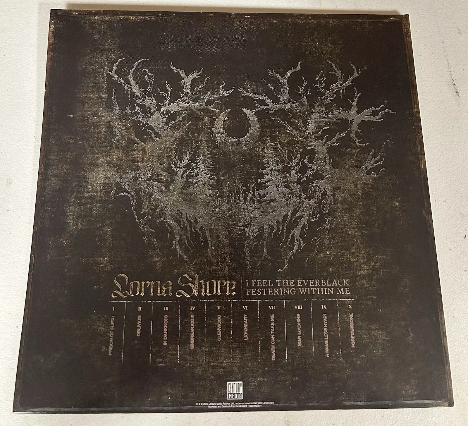 LORNA SHORE AUTOGRAPHED SIGNED RARE VARIANT LP VINYL ALBUM W/ JSA COA # CM86160, image 3