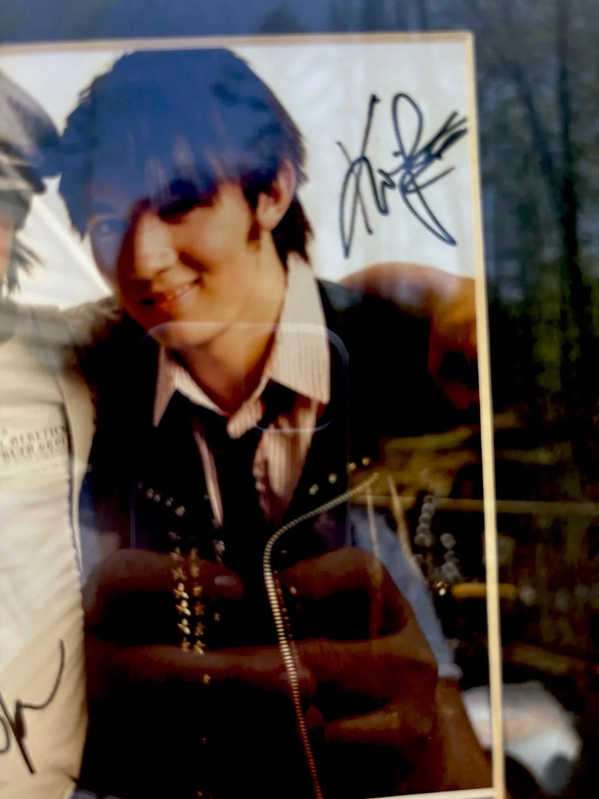 The Jonas Brothers Hand Autograph Photos Nick Joe Kevin NO COA, image 5