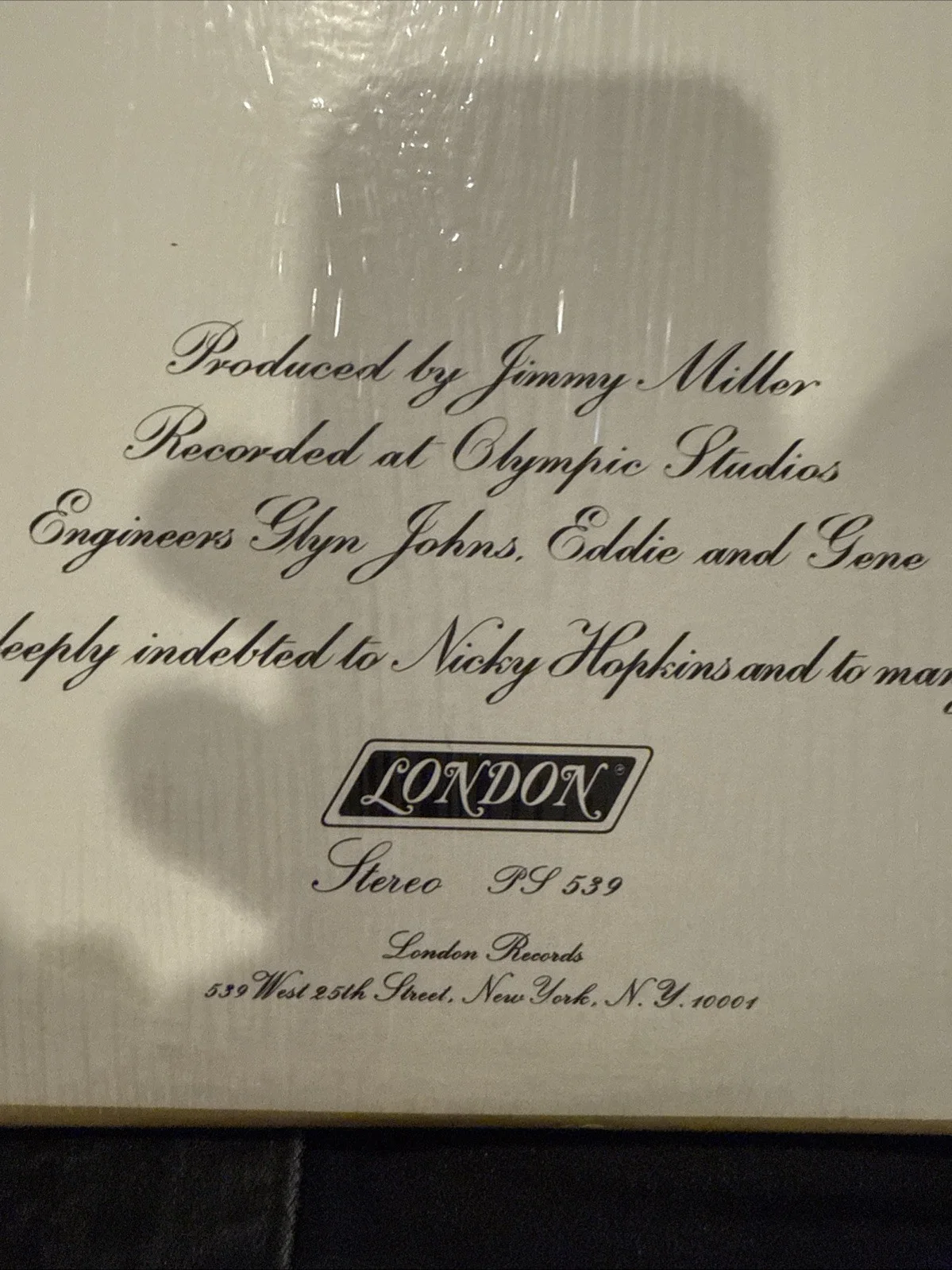 ROLLING STONES Beggars Banquet LP Vinyl Record USA PS 539 ZAL8476 London 1968, изображение 4