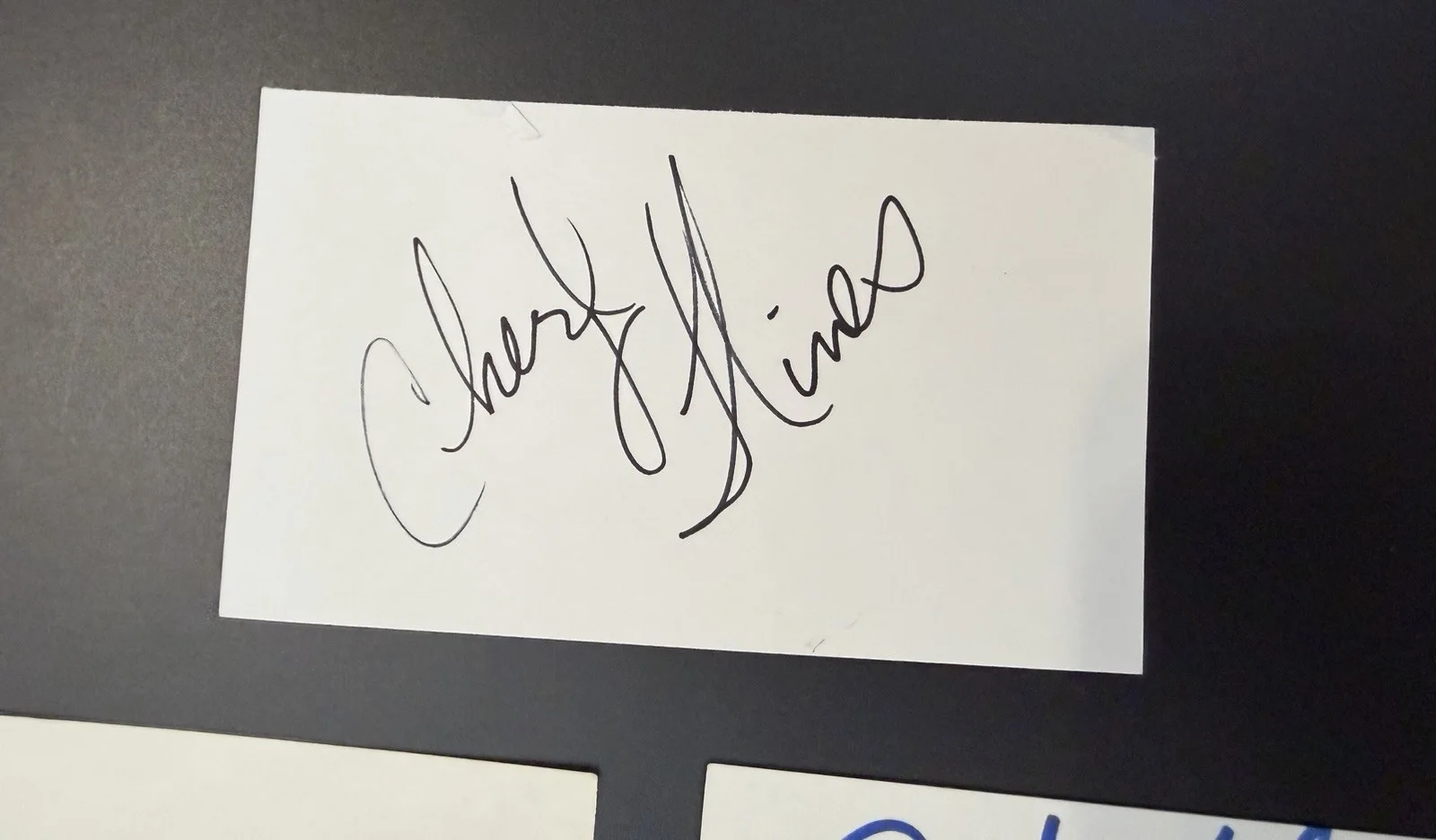 Curb Your Enthusiasm Autographs Hines Lewis Garlin Signed Cards, изображение 2