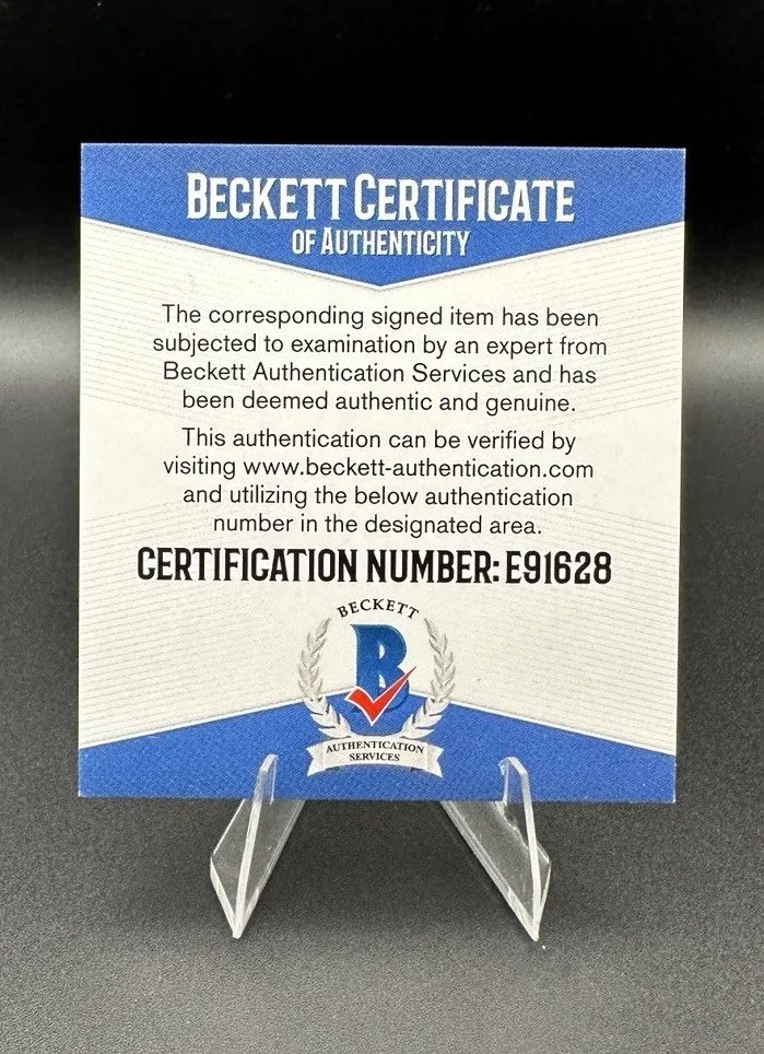 Jacqueline Bisset — Actress Jacqueline Bisset Autographed Auto 3x5 Card w/ Beckett Authentication, image 3