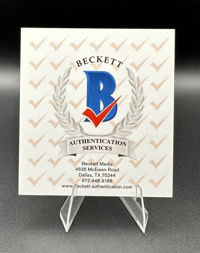 Jacqueline Bisset — Actress Jacqueline Bisset Autographed Auto 3x5 Card w/ Beckett Authentication, image 4