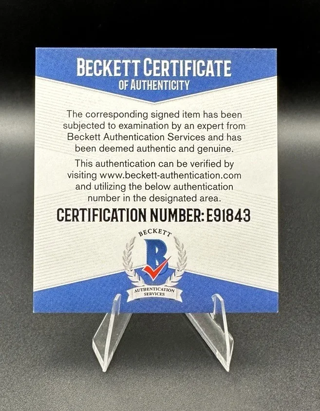 Helen Hayes Sign Autograph Index Card - Beckett Authenticated, изображение 2