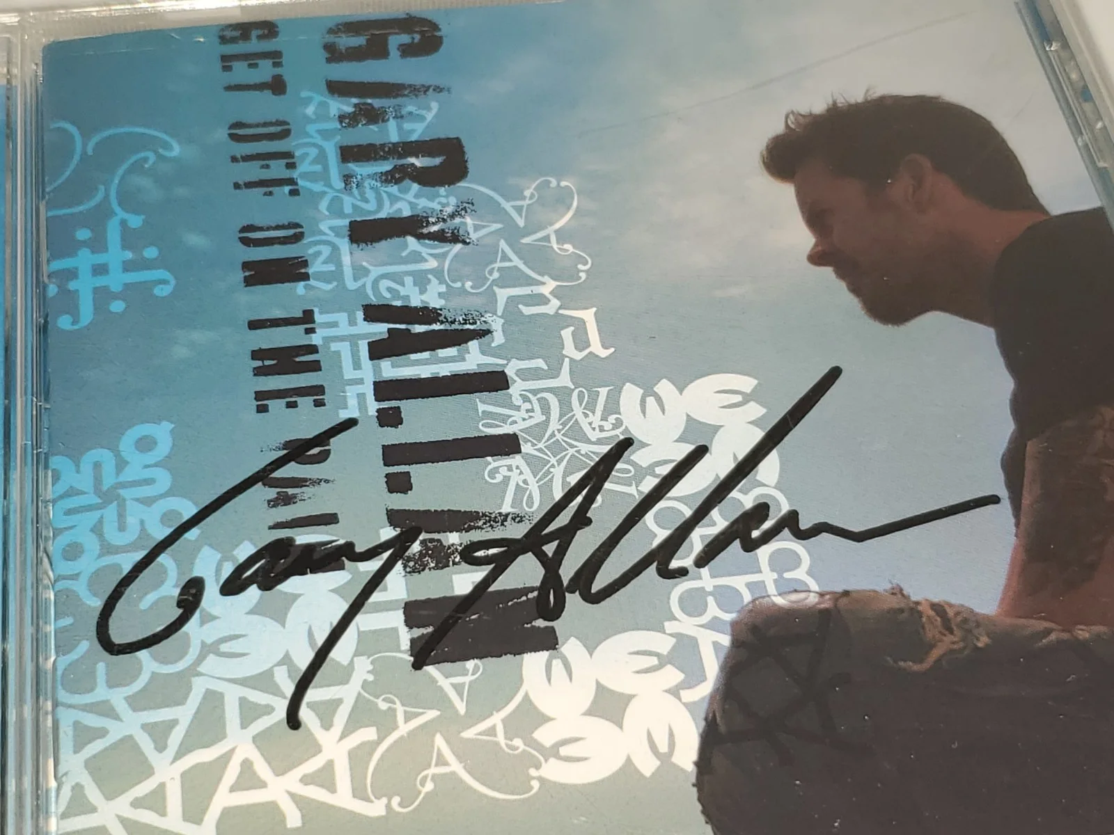 Gary Allan Get Off On The Pain Signed Autographed CD., image 2