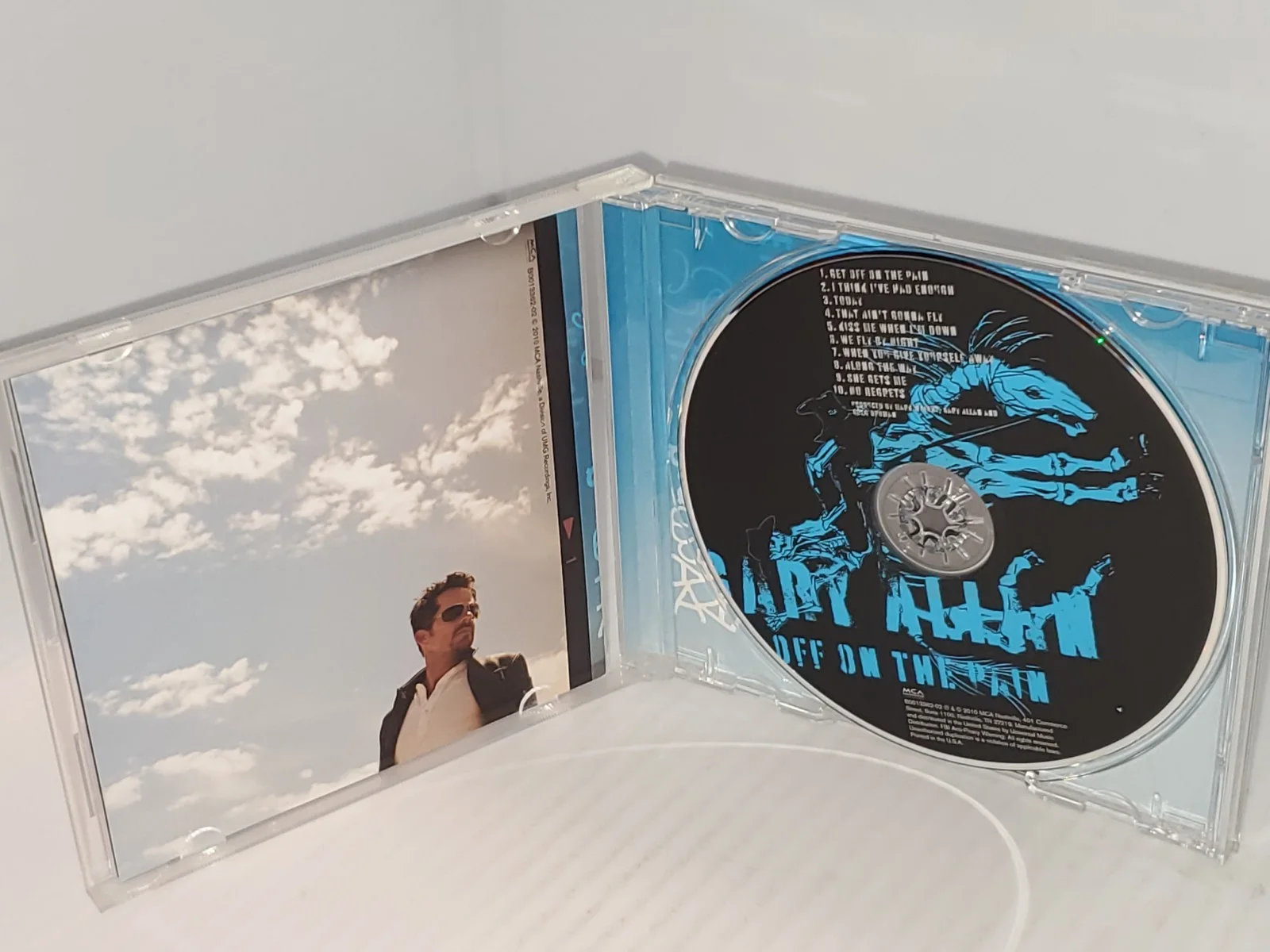 Gary Allan Get Off On The Pain Signed Autographed CD., image 4
