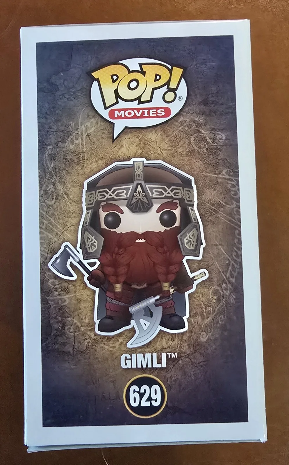 John Rhys Davies — John Rhys Davies Signed Gimli Funko #629 With Quote Lord Of The Rings Galaxycon, изображение 4