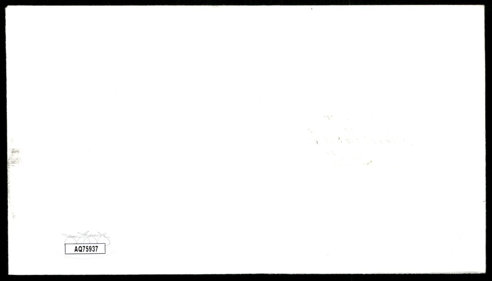 NFL HOF Player Sammy Baugh 1st Day Cover Signed Auto -Rare Autograph w JSA Cert., изображение 2