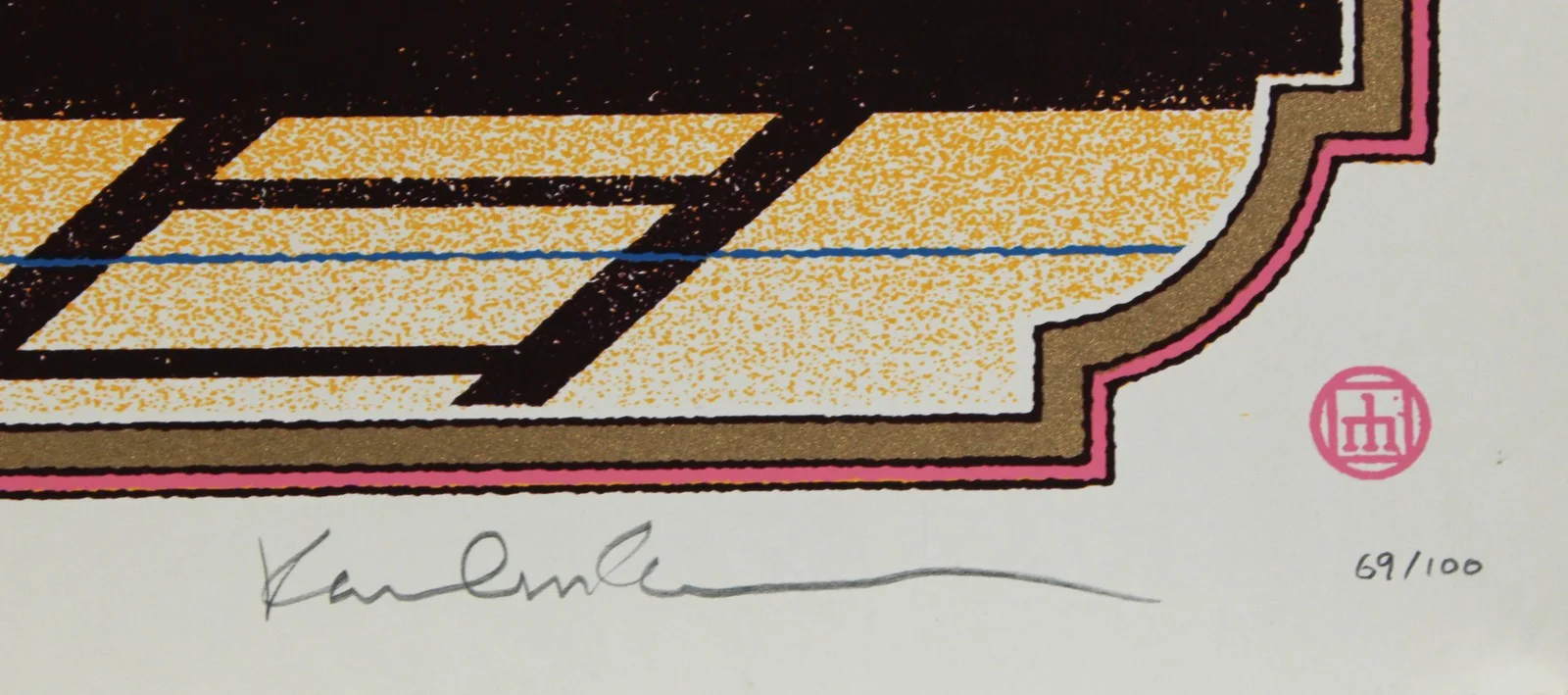 Paul McCartney — Paul McCartney Signed 16.5x23.5 Lithograph Limited Edition #69/100 BAS #AE64539, изображение 2