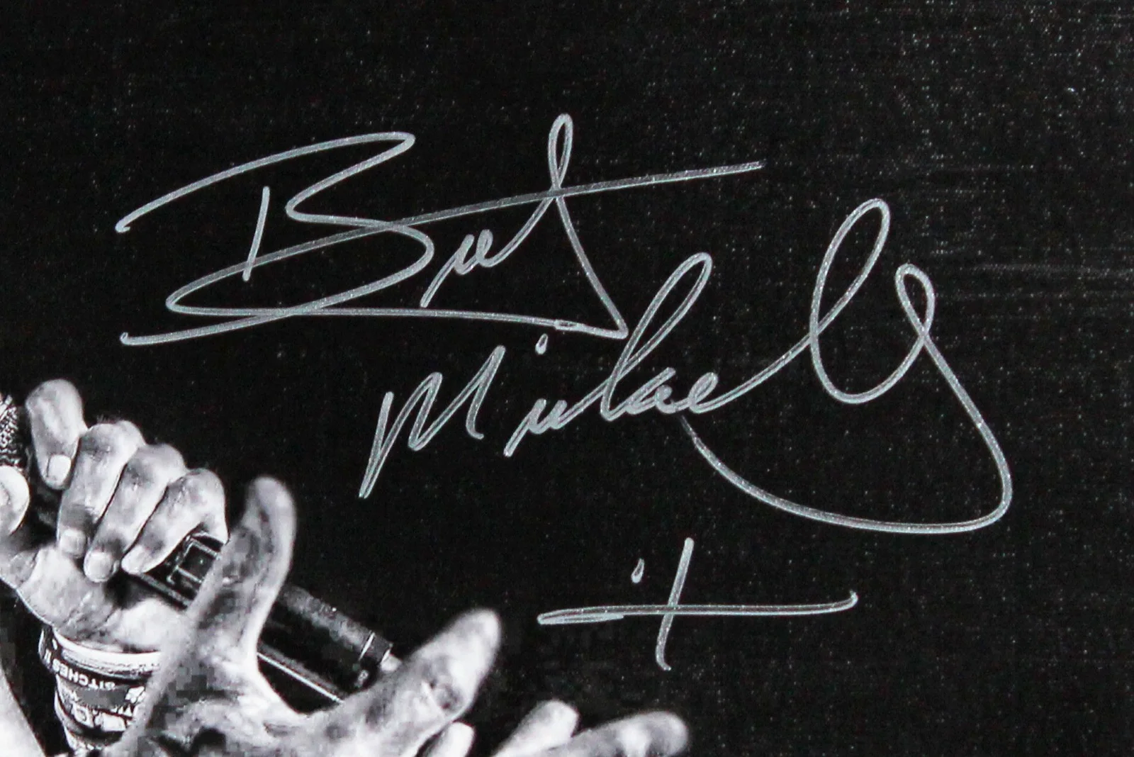 Bret Michaels — Bret Michaels Poison Authentic Signed & Framed 16x20 Canvas JSA #CL51526, изображение 2