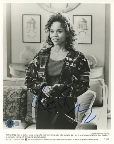 Rosie Perez — Rosie Perez Fearless Authentic Signed 8x10 Photo Autographed BAS #BM03441, image 2