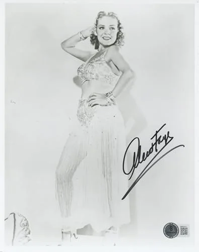 Alice Faye — Alice Faye Fallen Angel Authentic Signed 8x10 Photo Autographed BAS #BM03414, image 2