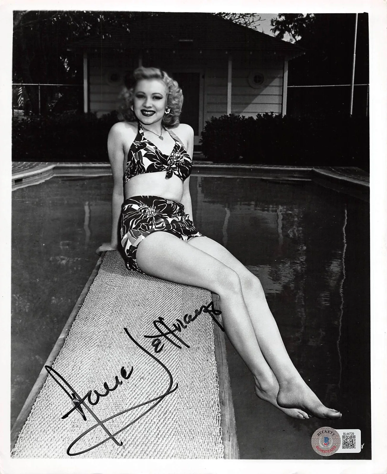 Anne Jeffreys — Anne Jeffreys Step by Step Authentic Signed 8x10 Photo Autographed BAS #BL44729, image 3