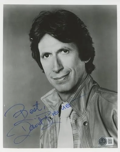 David Brenner — David Brenner Worth Winning "Best" Authentic Signed 8x10 Photo BAS #BM03506, image 2