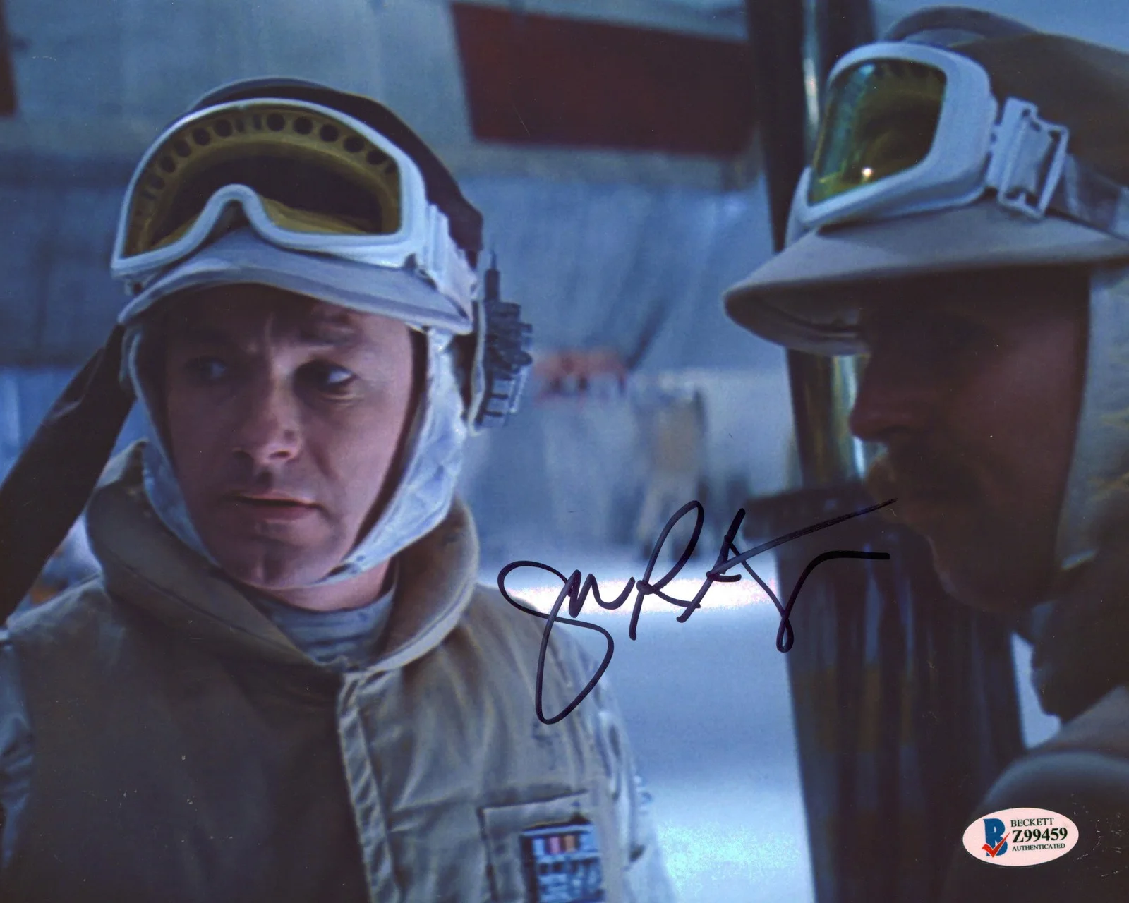 John Ratzenberger — John Ratzenberger Star Wars Empire Strikes Back Signed 8x10 Photo BAS #Z99459