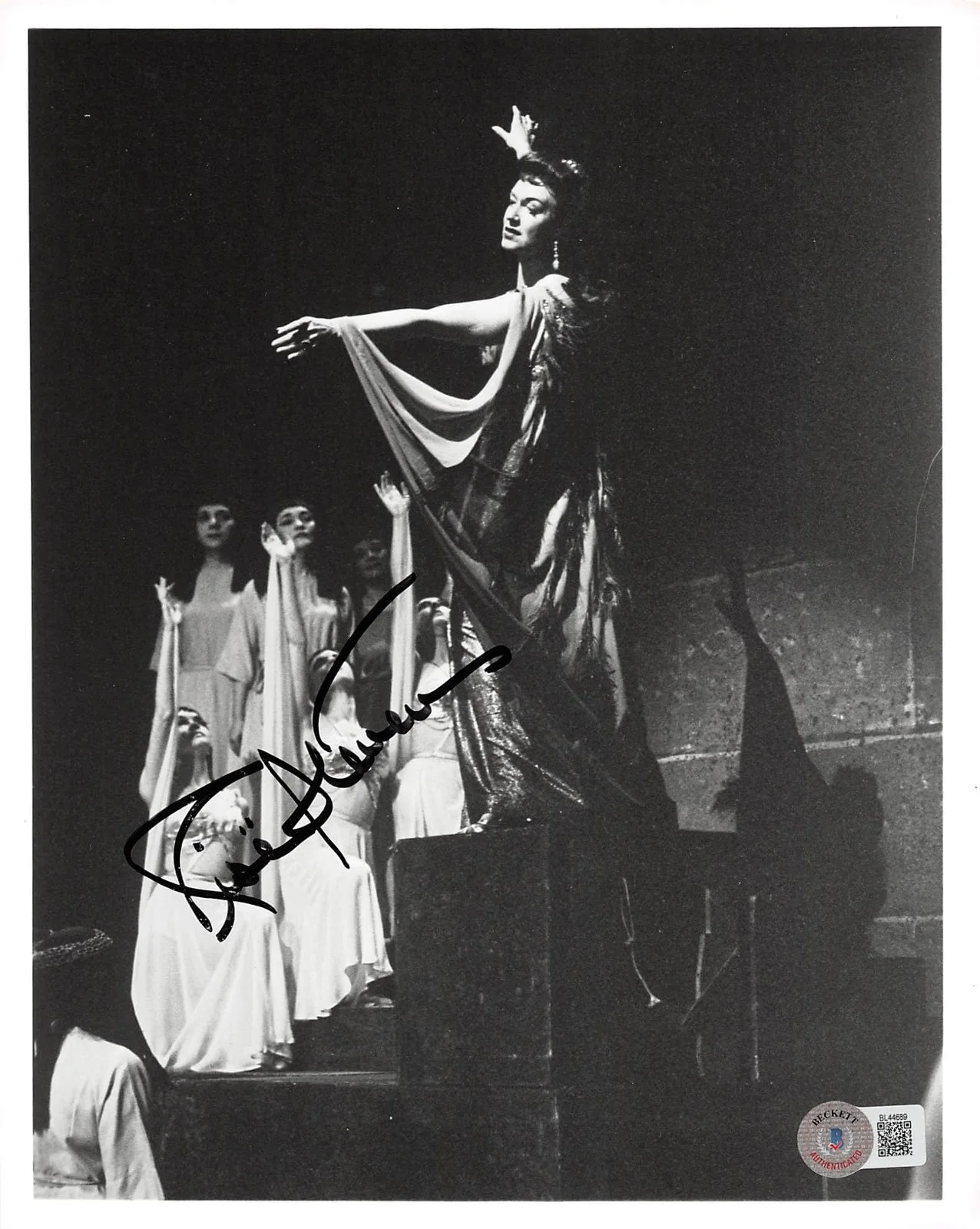 Rise Stevens — Rise Stevens Going My Way Authentic Signed 8x10 Photo Autographed BAS #BL44689, image 3